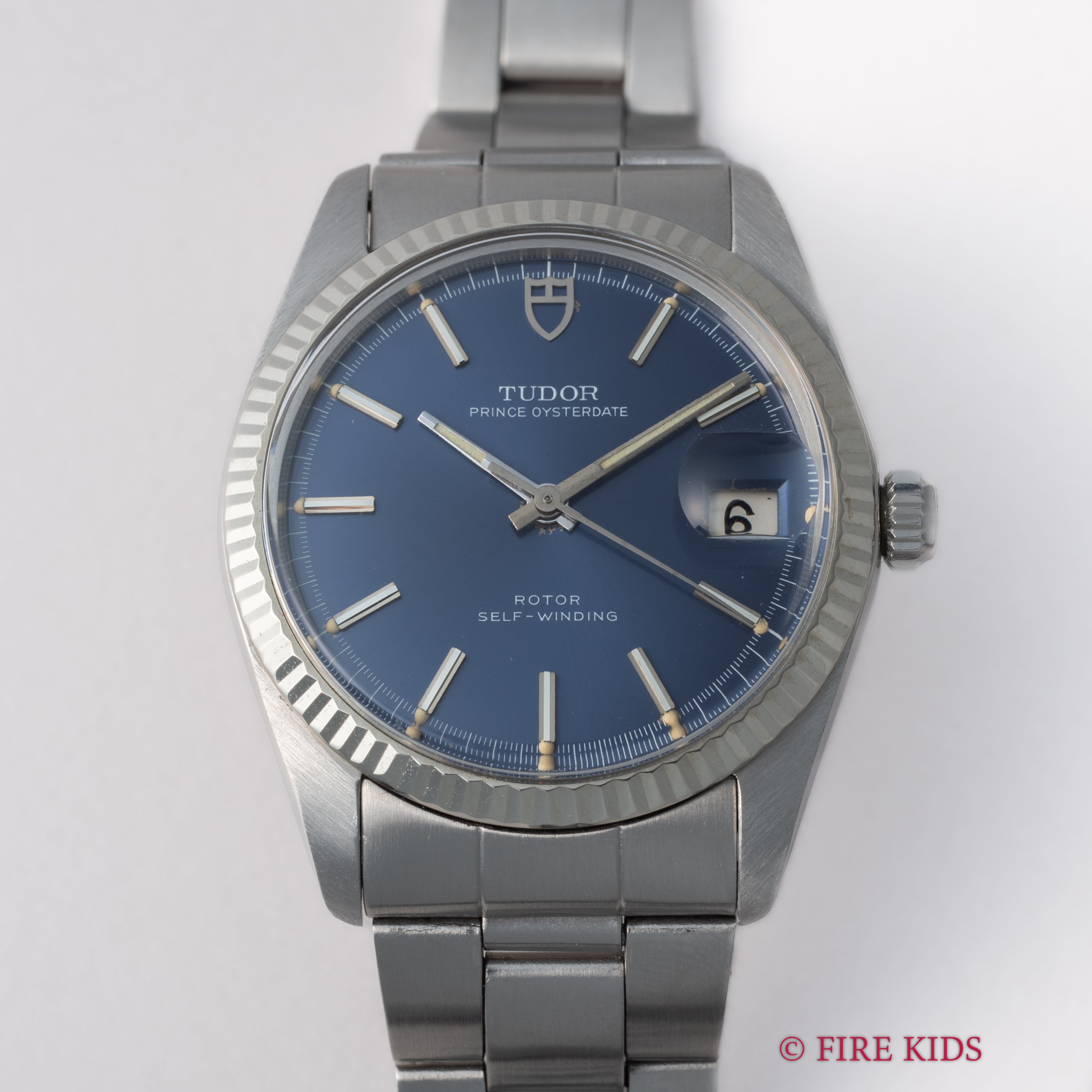 チューダー プリンスオイスターデイト 1968年製 Ref.9071/4 自動巻 シルバーダイヤル ギャラ、タグ付き