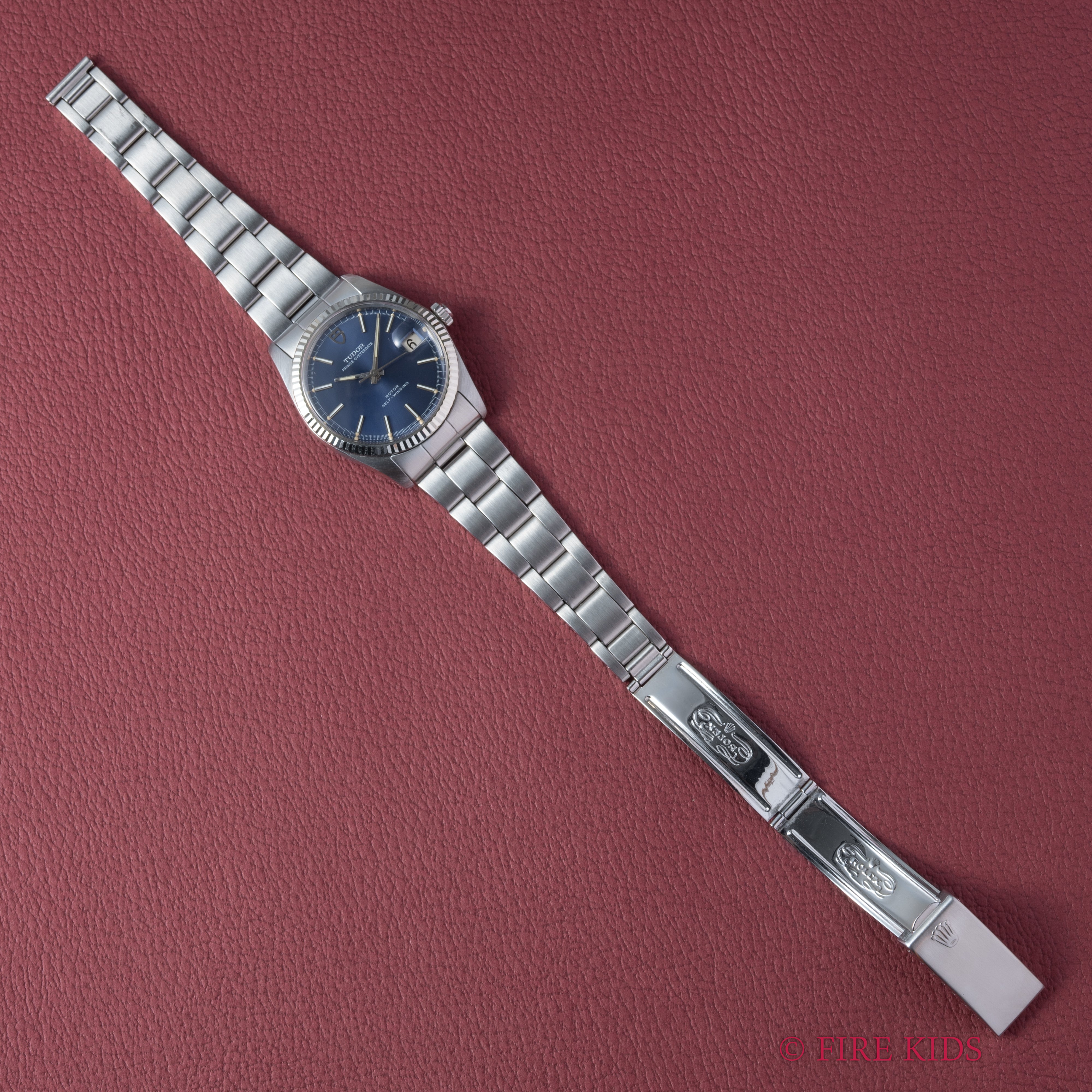 チューダー プリンスオイスターデイト 1968年製 Ref.9071/4 自動巻 シルバーダイヤル ギャラ、タグ付き