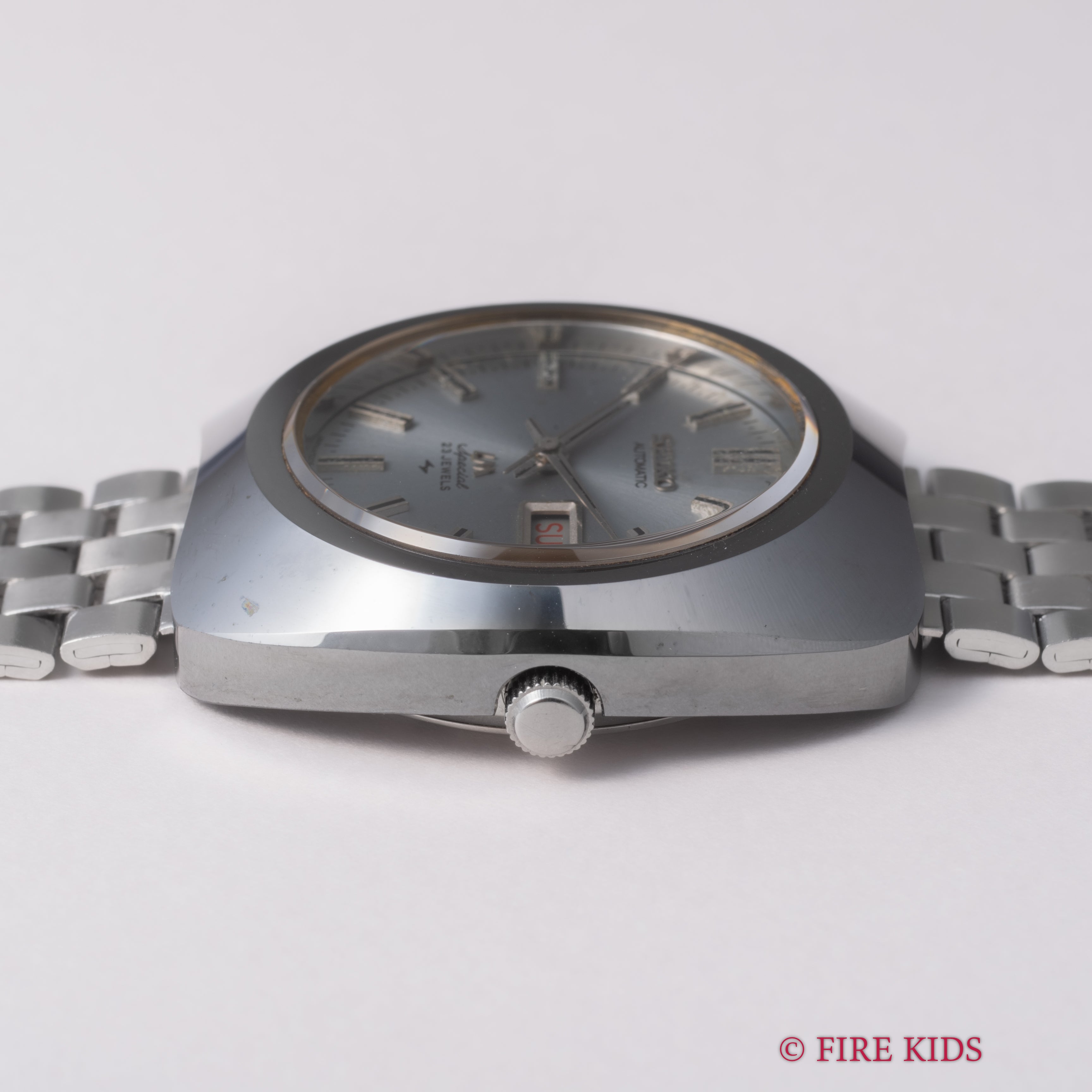 セイコー ロードマチックスペシャル 超硬ケース 1972年製 自動巻 純正ブレス