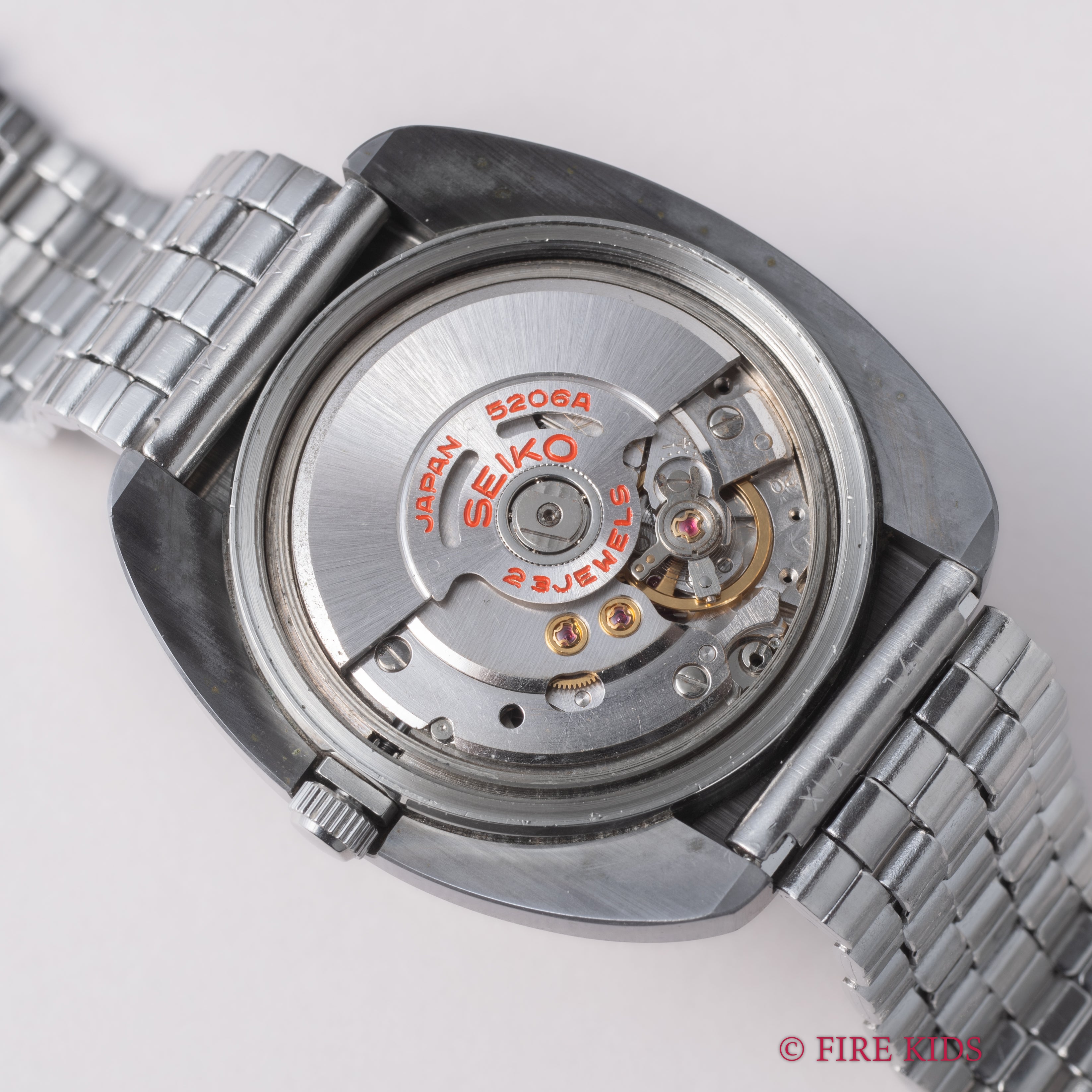 セイコー ロードマチックスペシャル 超硬ケース 1972年製 自動巻 純正ブレス