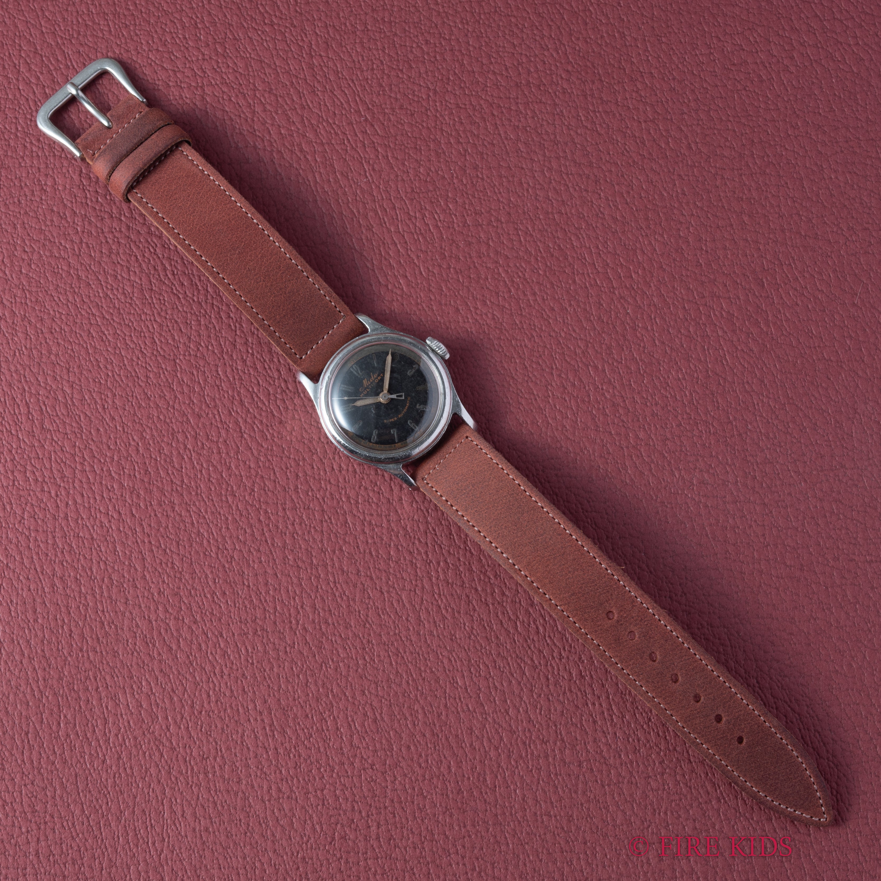 ミドー マルチフォート スーパーオートマチック 1940年代製 Cal.817 バンパー式オートマチック