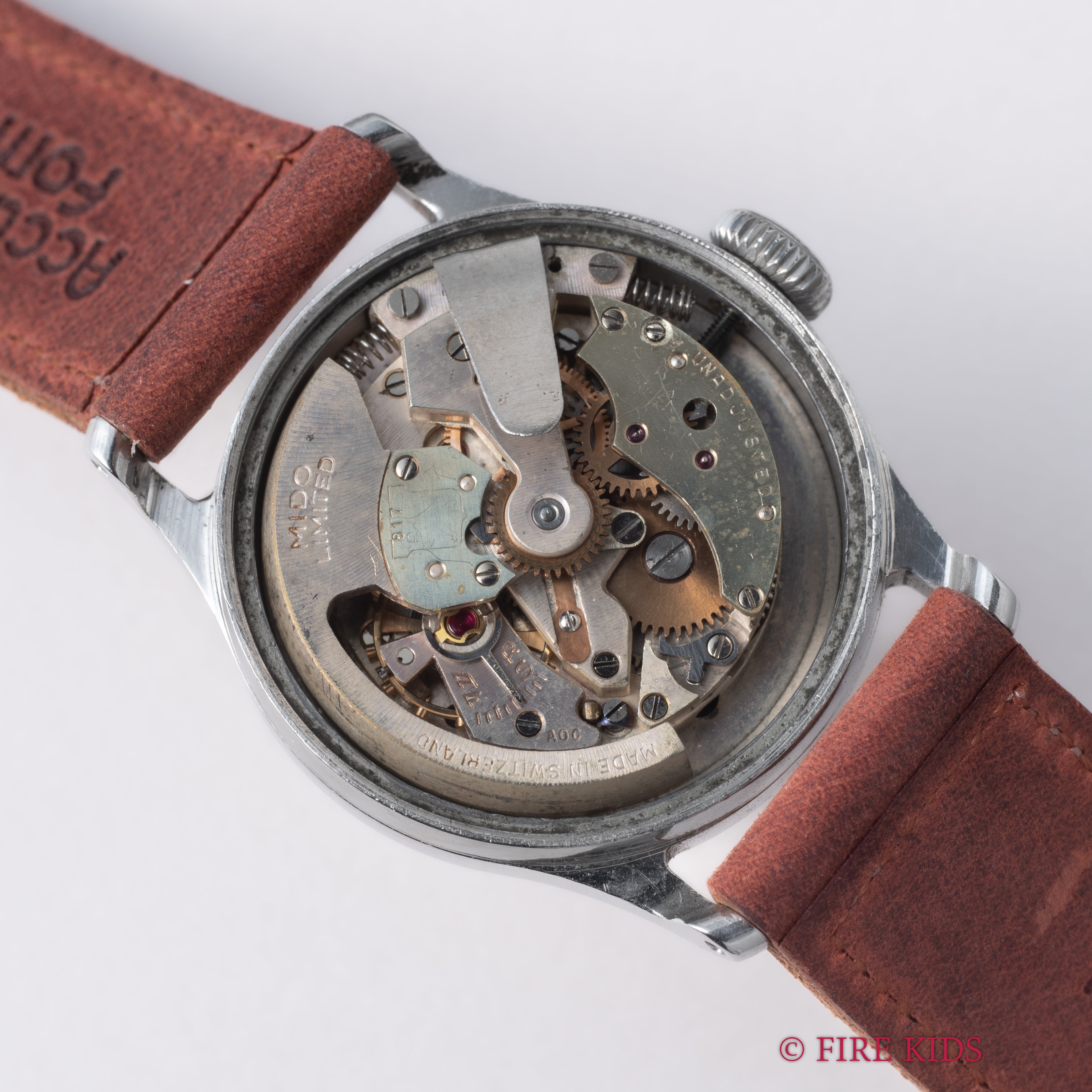 ミドー マルチフォート スーパーオートマチック 1940年代製 Cal.817 バンパー式オートマチック