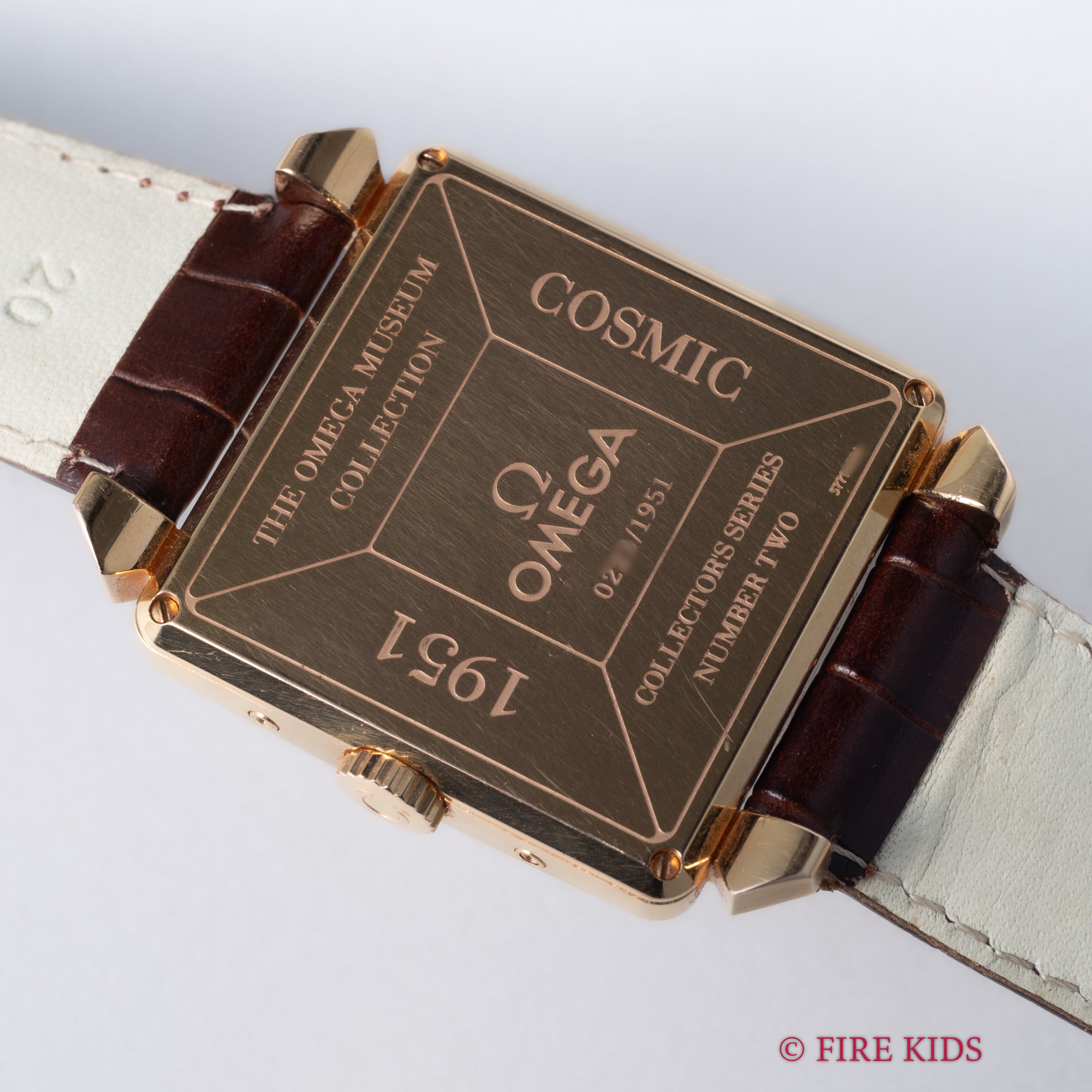 オメガ コスミック ミュージアム トリプルカレンダームーンフェイズ 2002年製 1951本限定 18金無垢 Ref.57018003