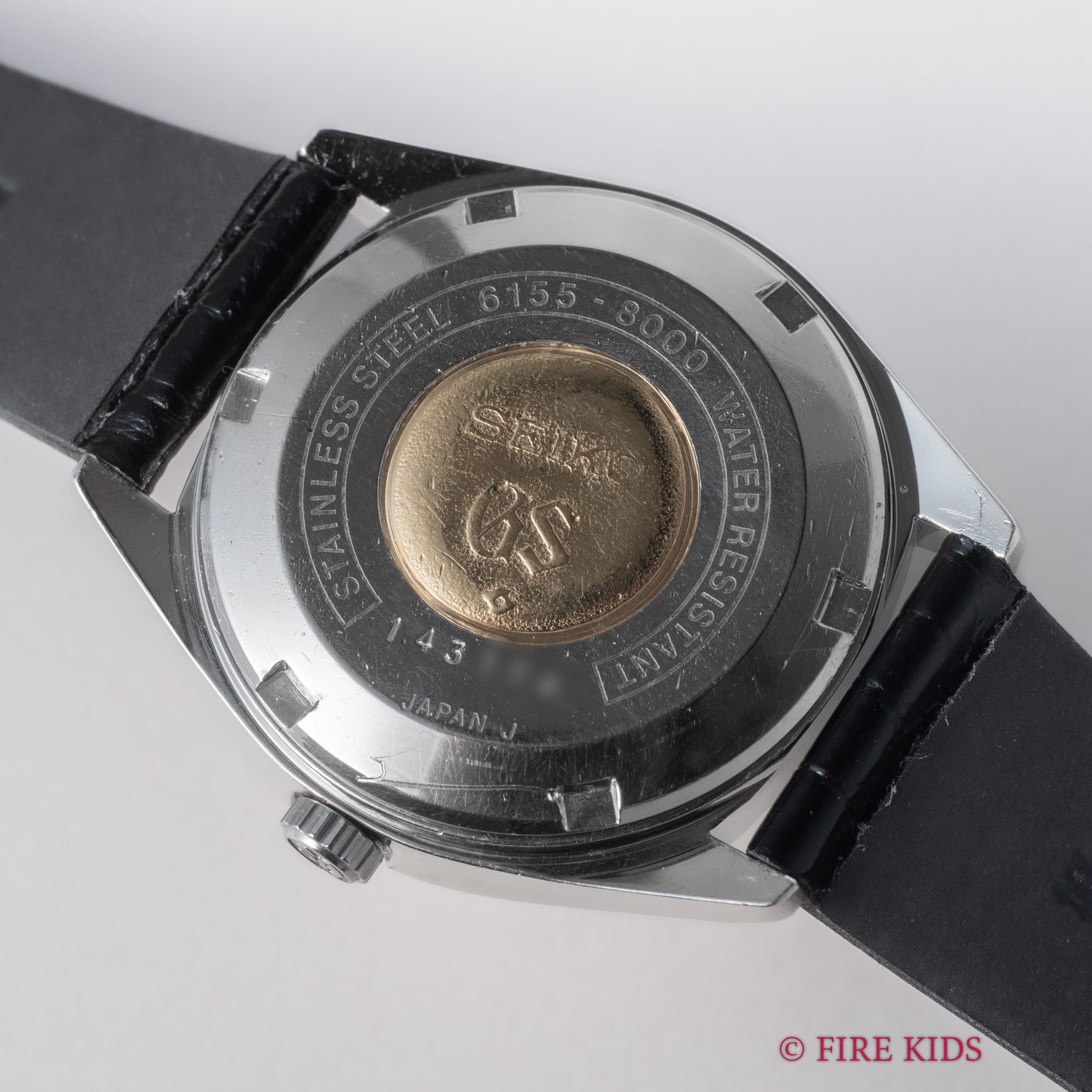 グランドセイコー スぺシャル 1971年製 Ref.6155-8000 10振動自動巻 61GSスペシャル 純正ベルト 尾錠