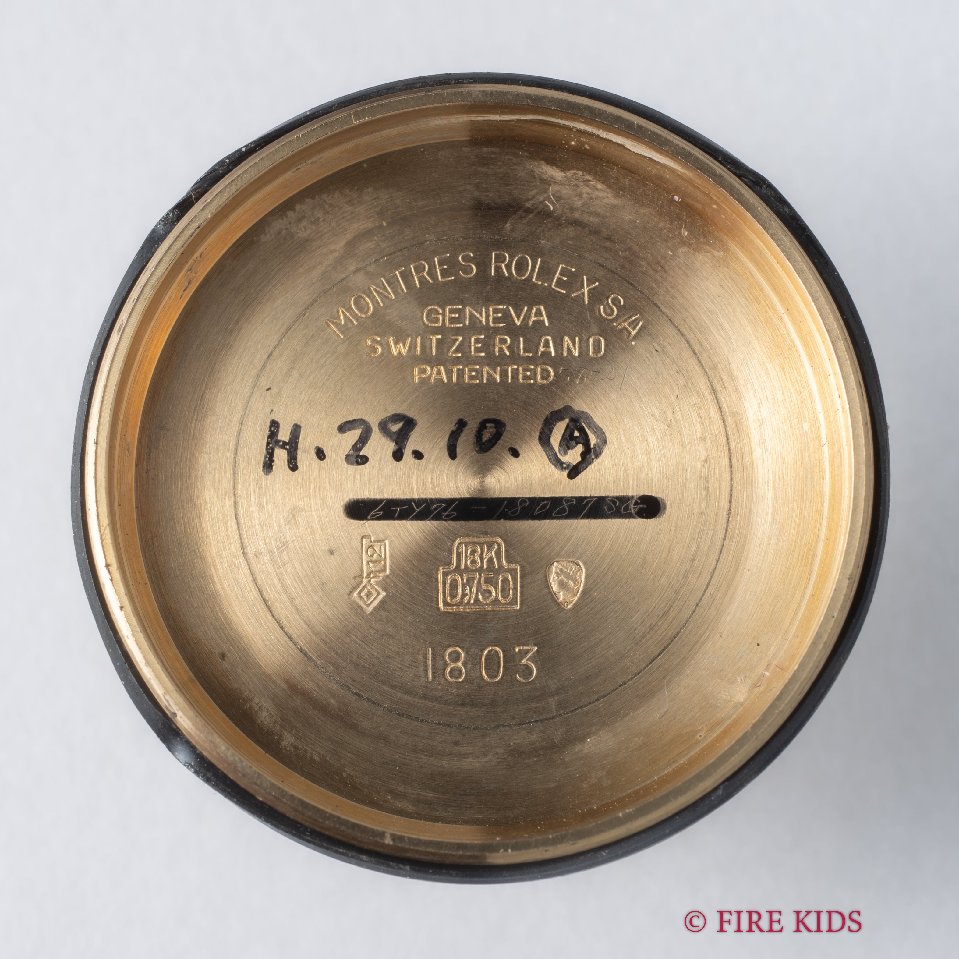 ロレックス デイデイト 1969年製 Ref.1803 18金無垢 シャンパンダイヤル ワイドボーイ