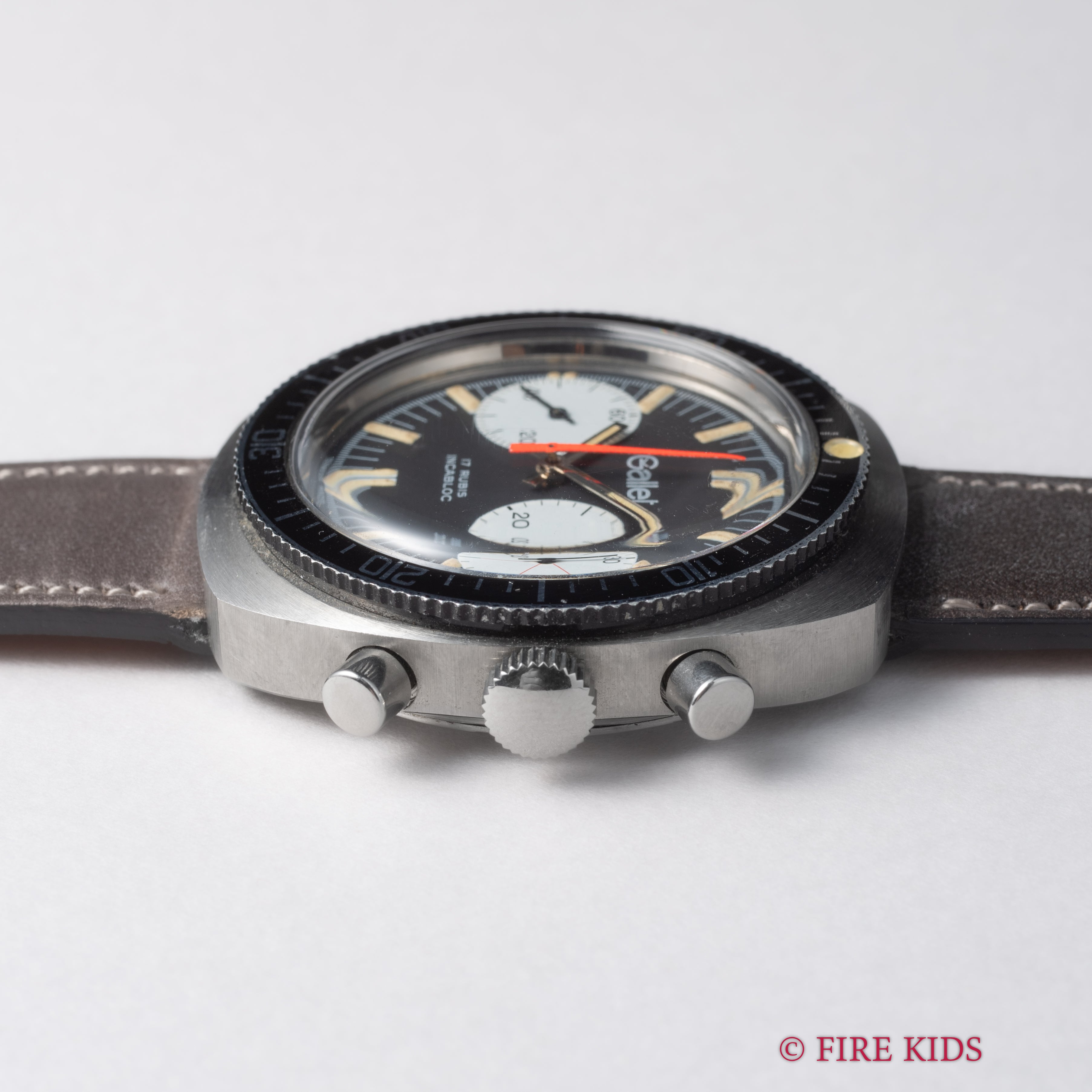 ギャレット ミリタリークロノグラフ フランス外人部隊 1960年代後半~70年代前半製