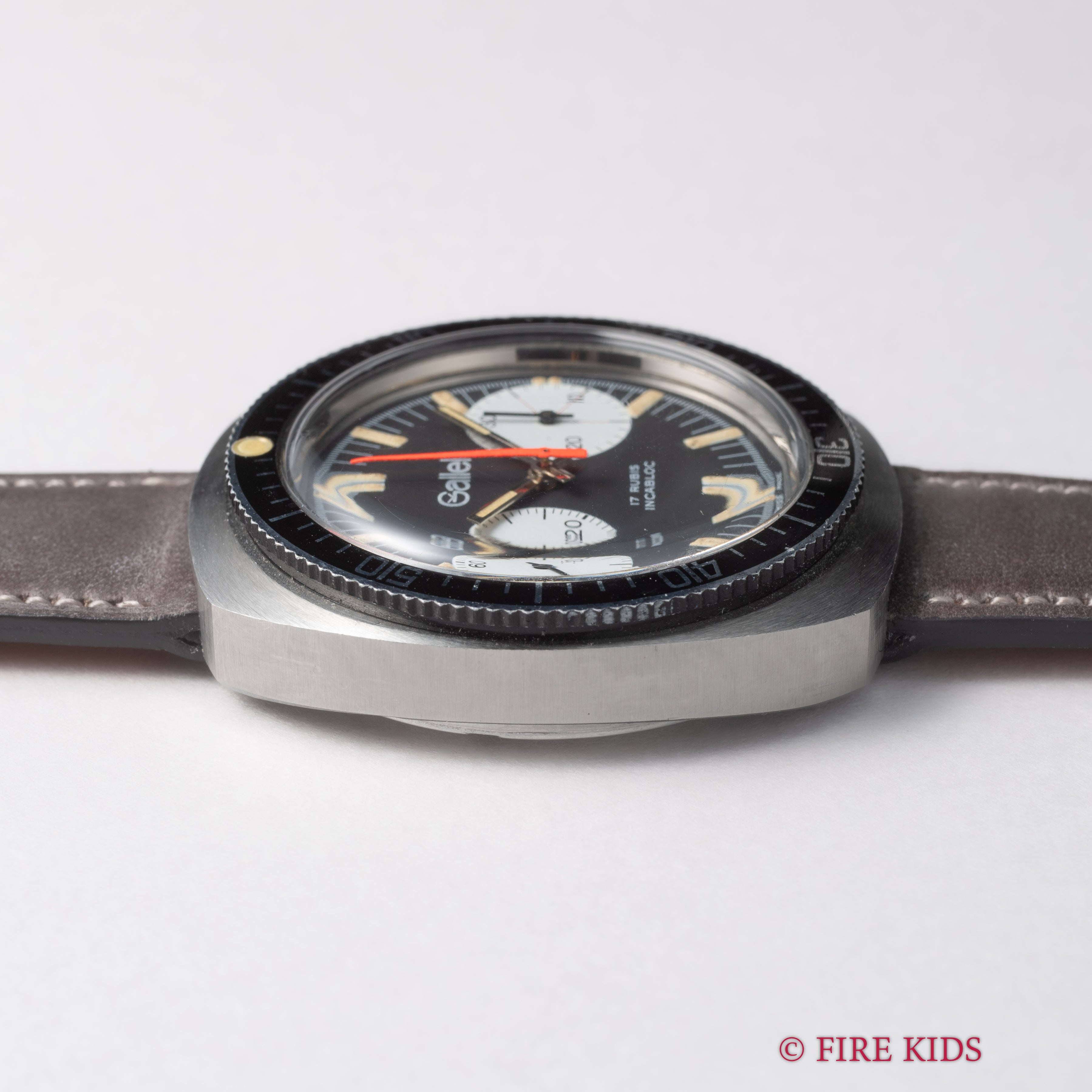 ギャレット ミリタリークロノグラフ フランス外人部隊 1960年代後半~70年代前半製