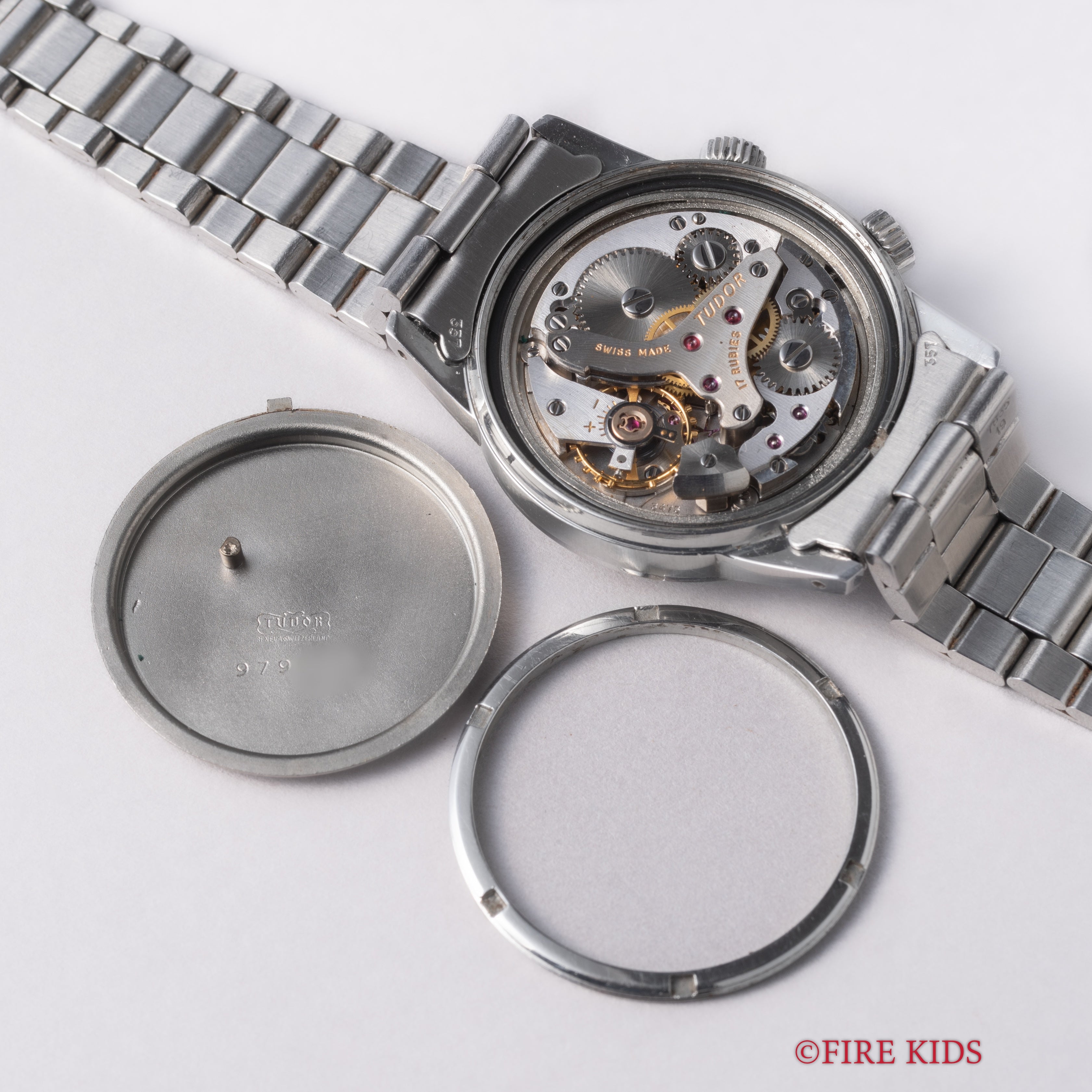 チューダー アドバイザー 1982年製 アラームウォッチ Ref.10050 手巻き ロレックスブレス