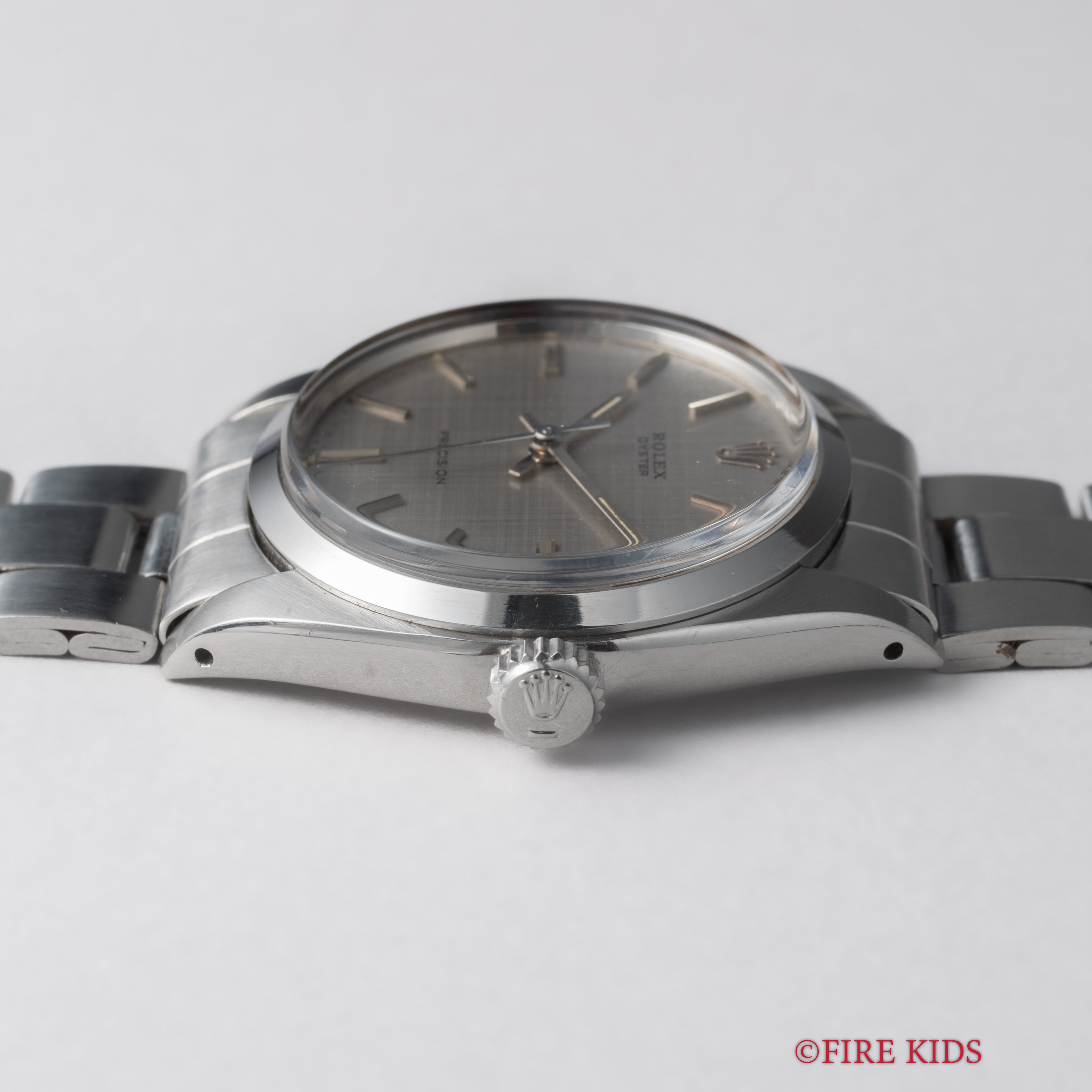 ロレックス オイスター 1971年製 Ref.6426 リネンダイヤル 純正オイスターブレス