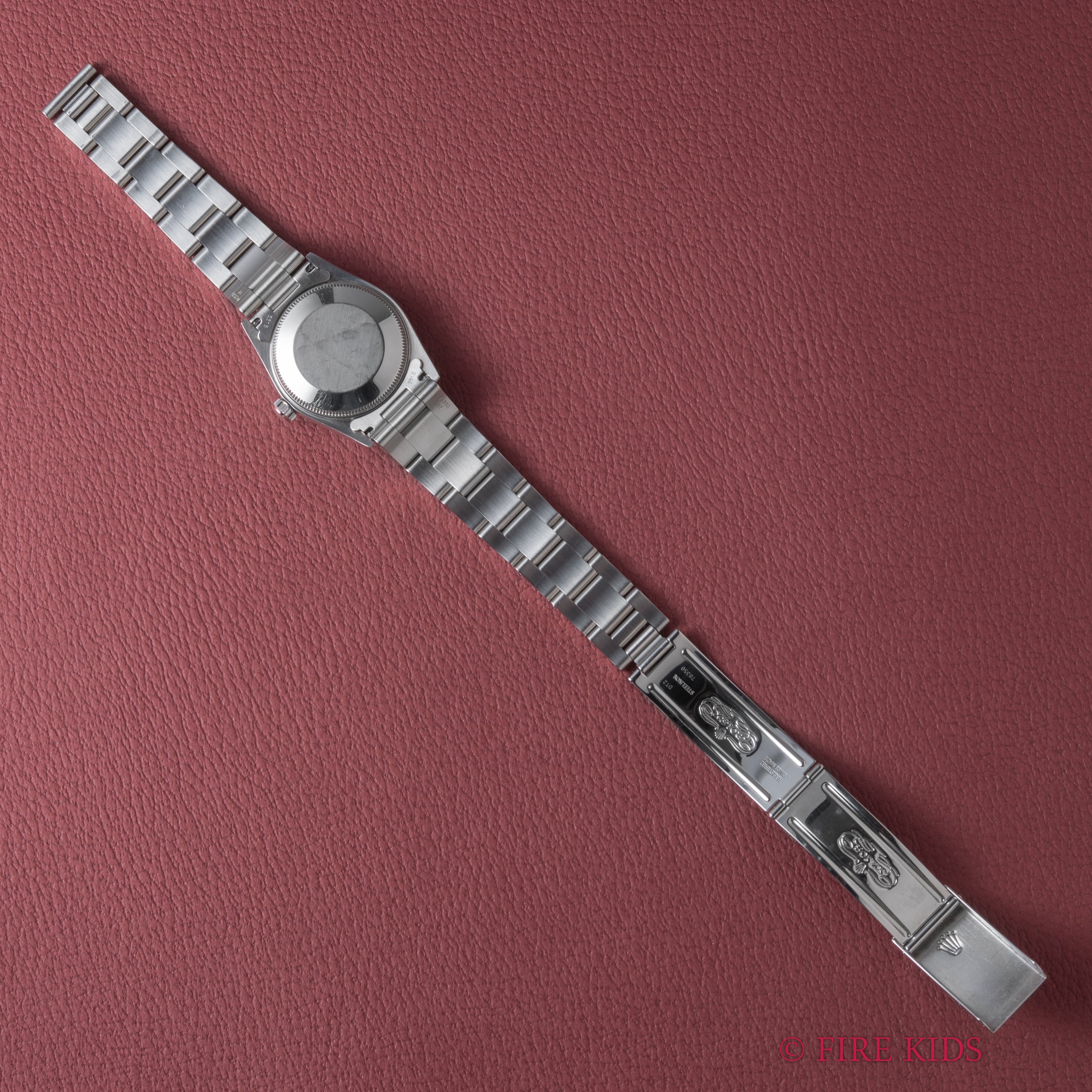 ロレックス 2001年製 オイスターパーペチュアル ボーイズ EX-Ⅰダイヤル Ref.77080 オイスターブレス 箱付