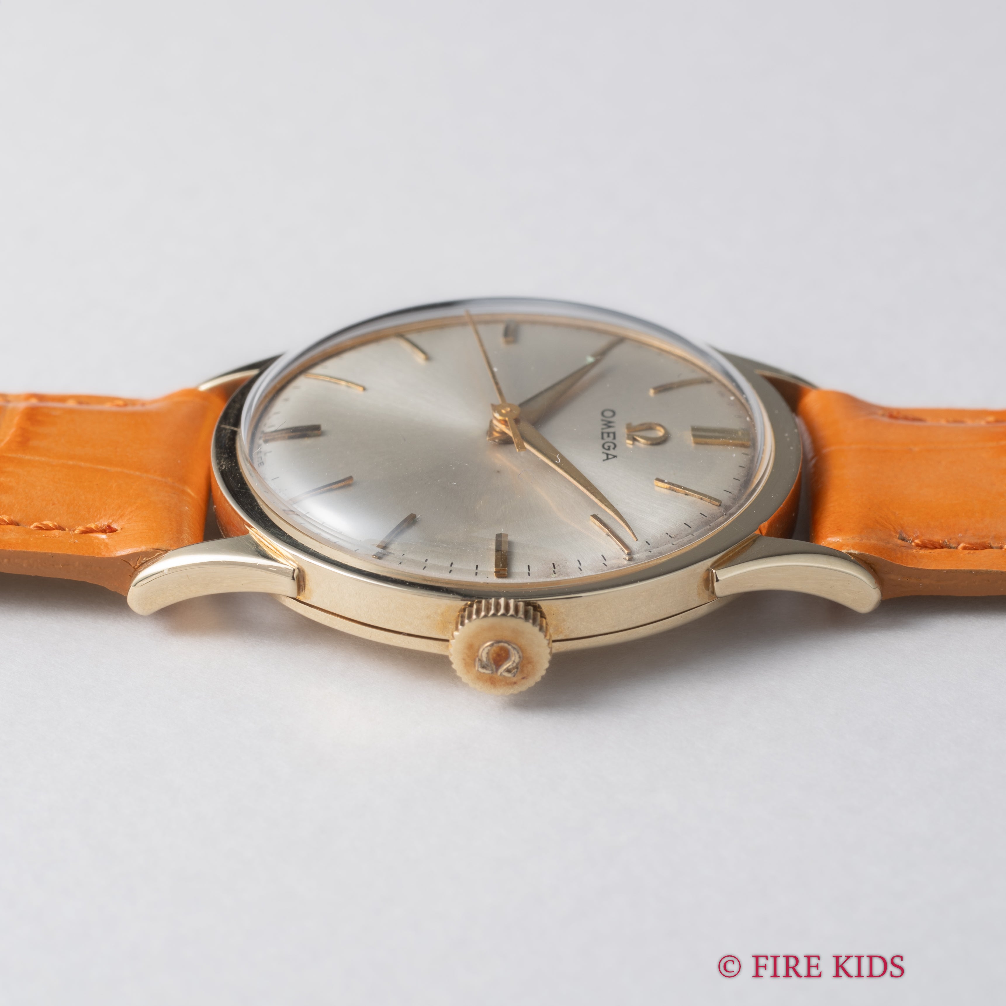 オメガ 14金無垢USケース 1956年製 Cal.420 手巻き