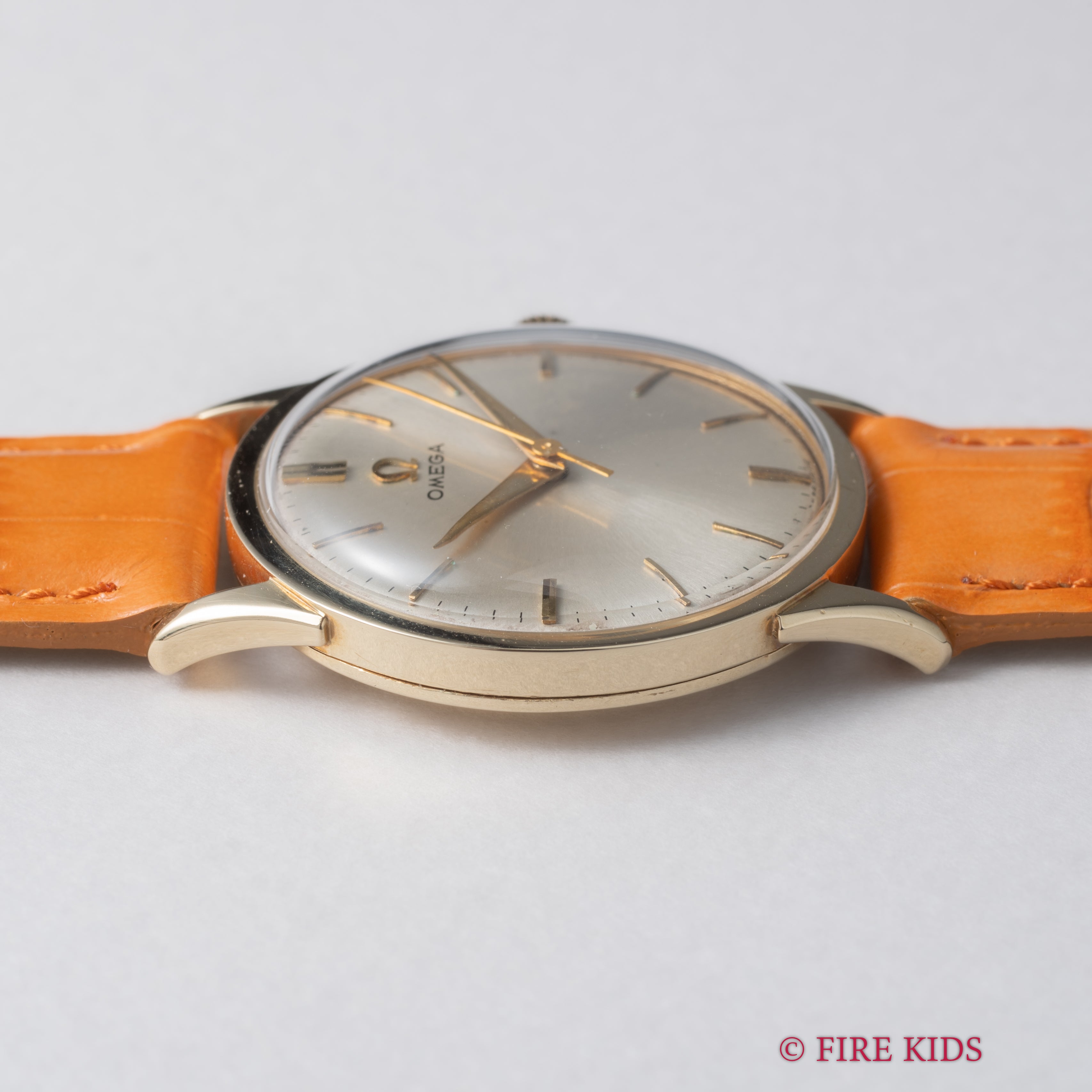 オメガ 14金無垢USケース 1956年製 Cal.420 手巻き