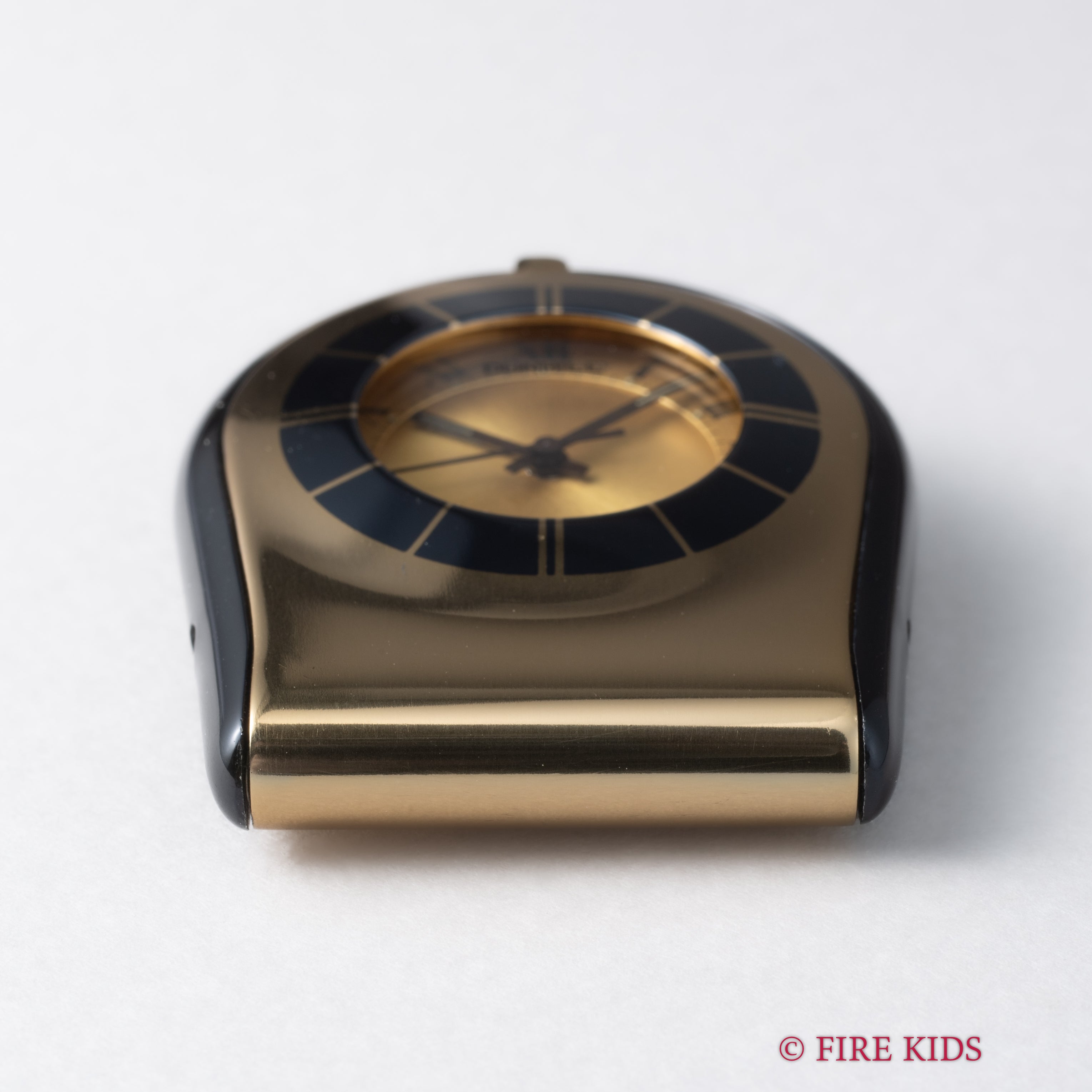 ダンヒル ジャガー・ルクルトWネーム トラベルウォッチ 1970年代製 アラーム セミハンターケース