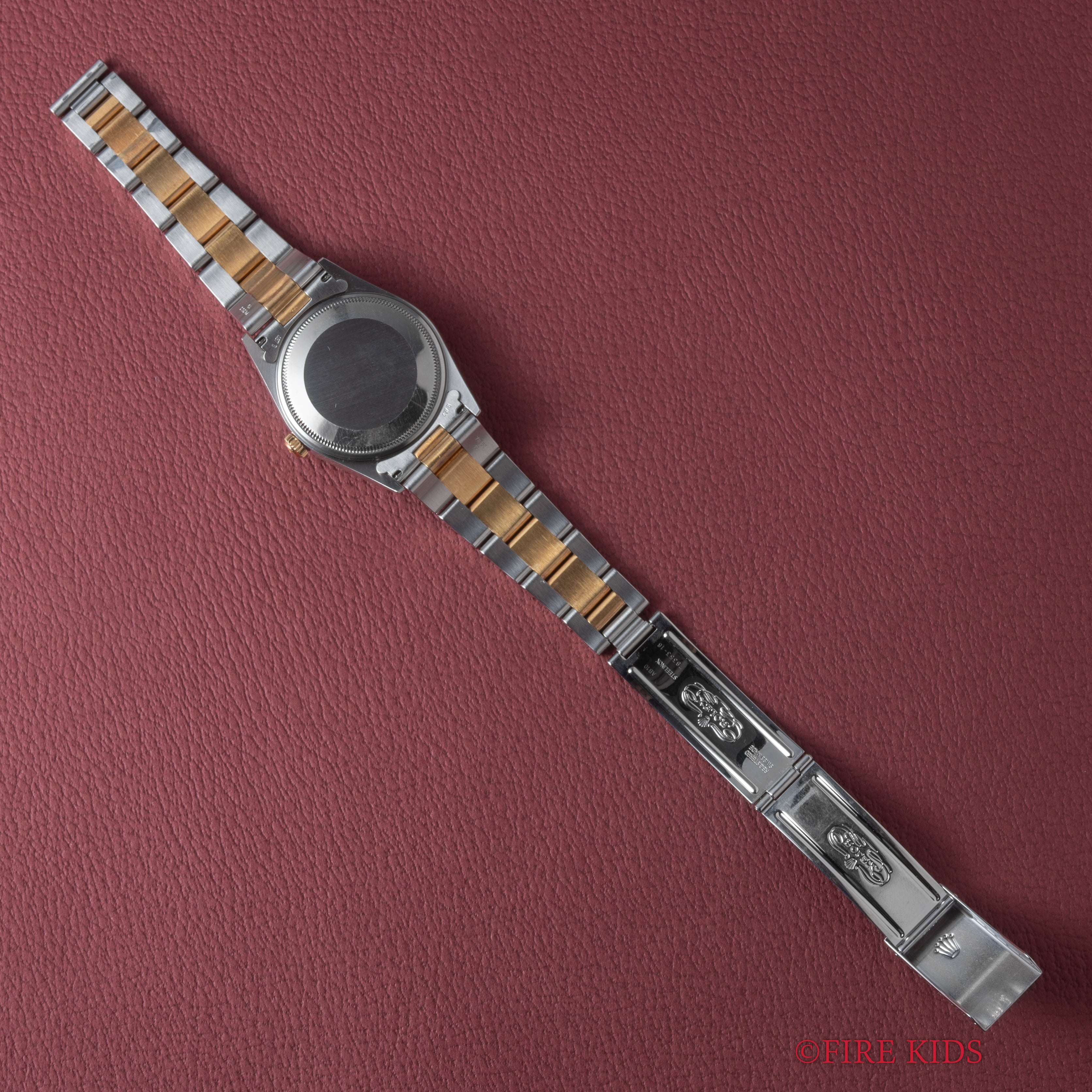 ロレックス オイスターパーペチュアル コンビ 2000年製 Ref.14203 グレー エクスプローラーダイヤル