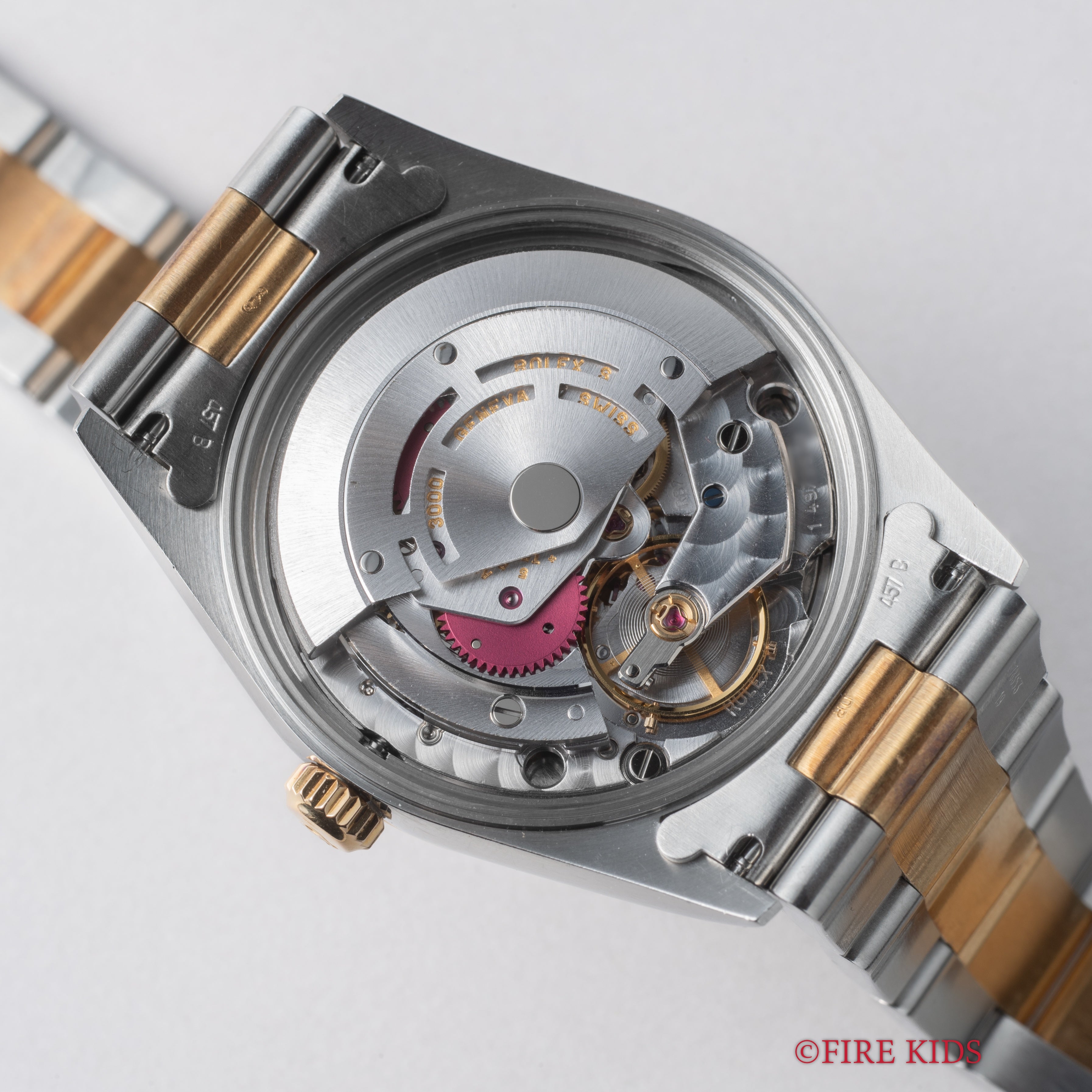 ロレックス オイスターパーペチュアル コンビ 2000年製 Ref.14203 グレー エクスプローラーダイヤル