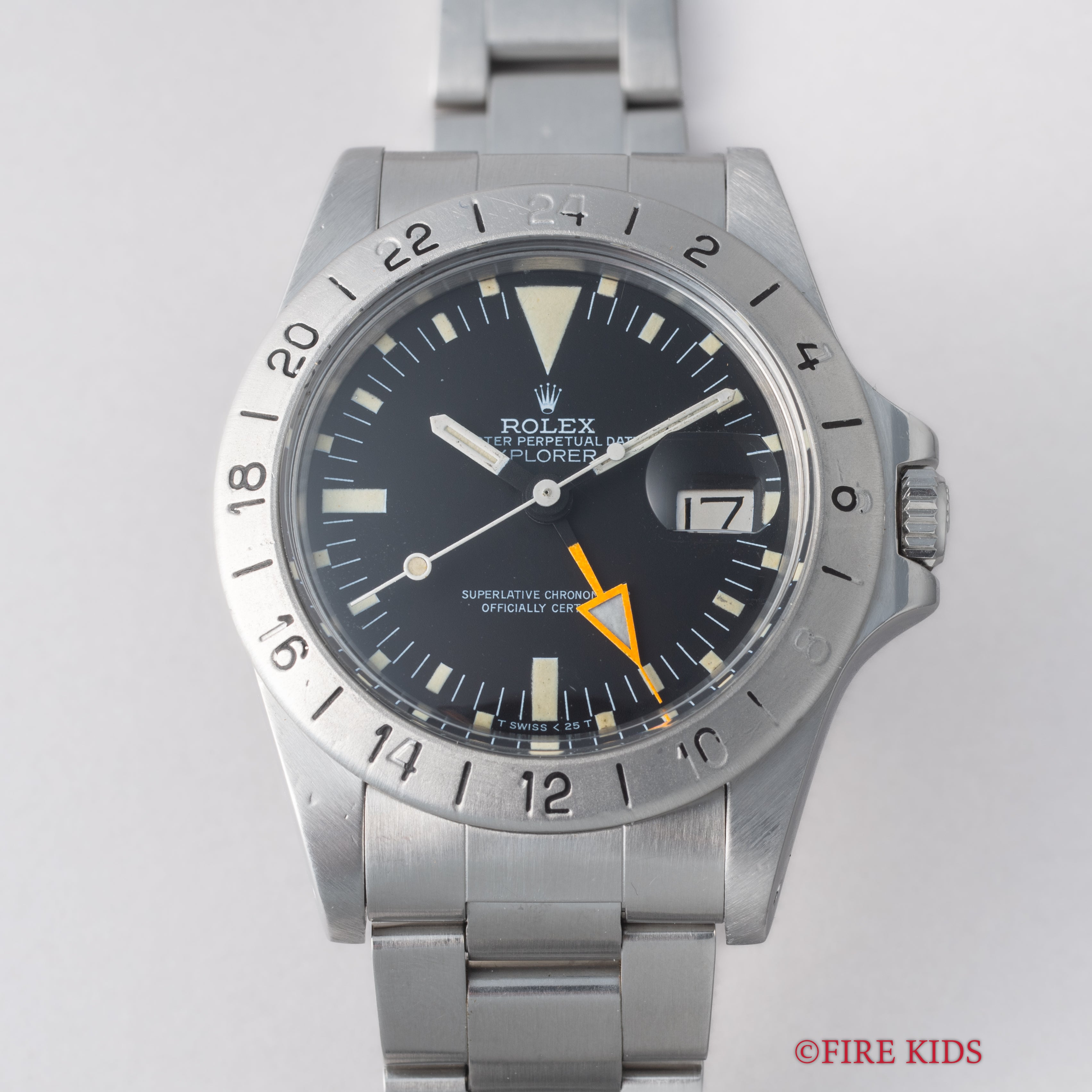 ロレックス エクスプローラーⅡ1982年製 Ref.1655 マーク5ダイヤル マーク4ベゼル