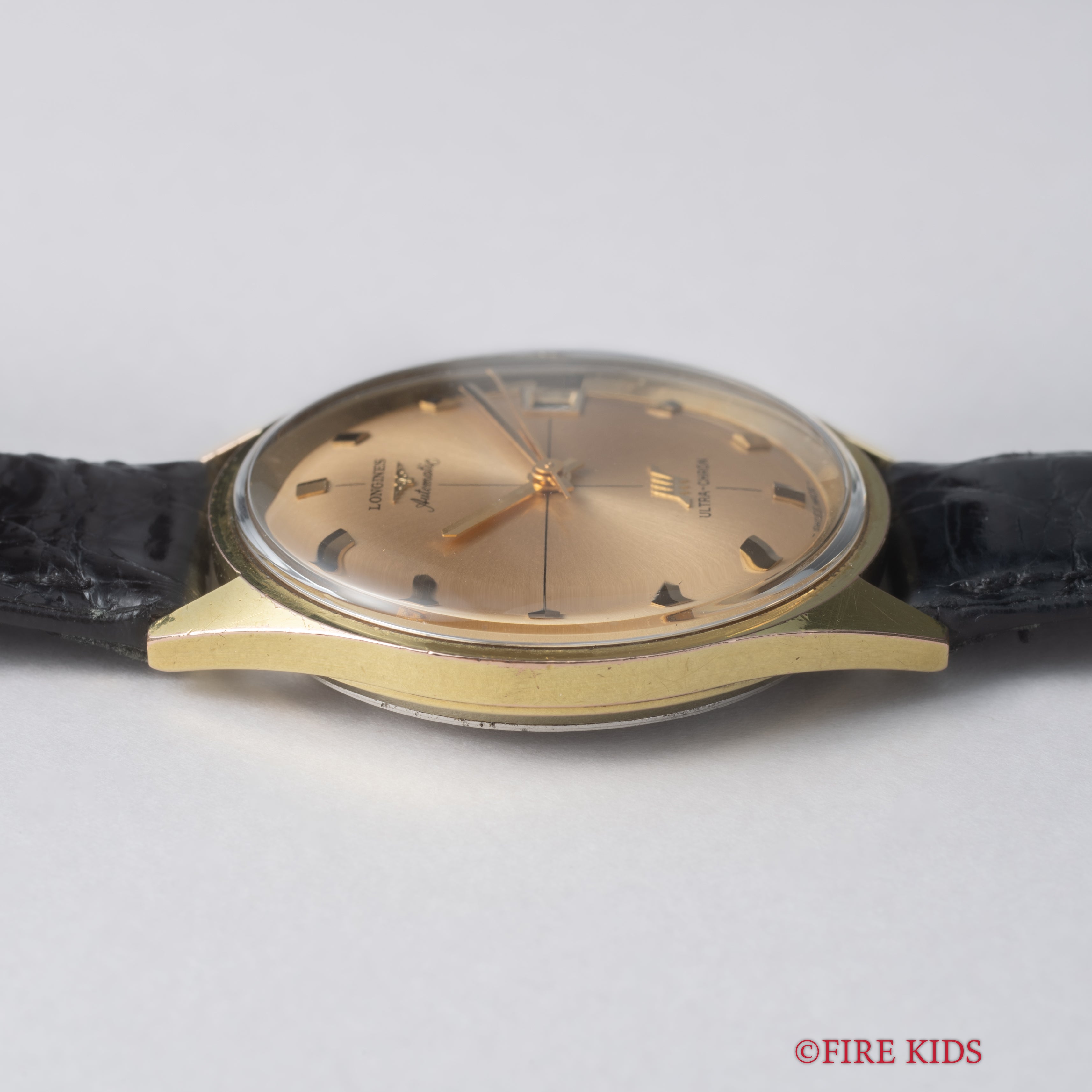 ロンジン 1969年製 ウルトラクロン 10振動自動巻き Ref.7952-4 金張りケース