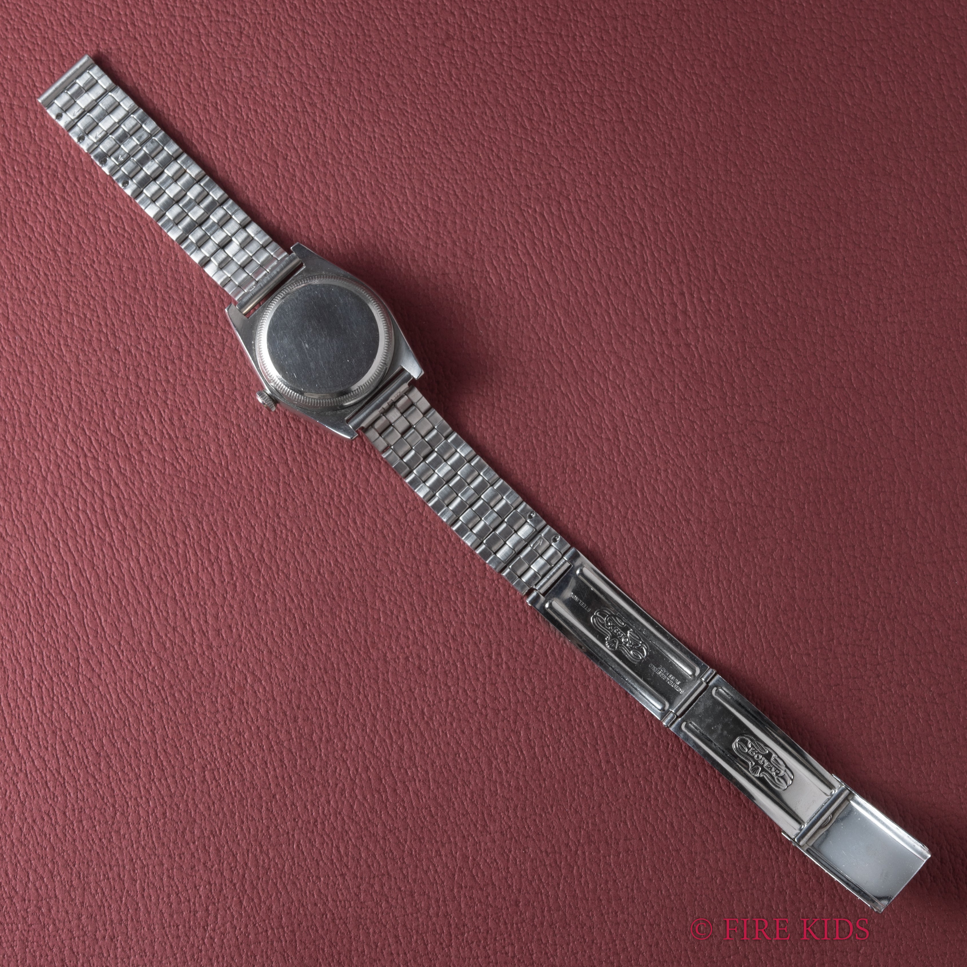 ロレックス バブルバック 1945年製 飛びアラビアダイヤル Ref.2940 純正バックル社外ブレス