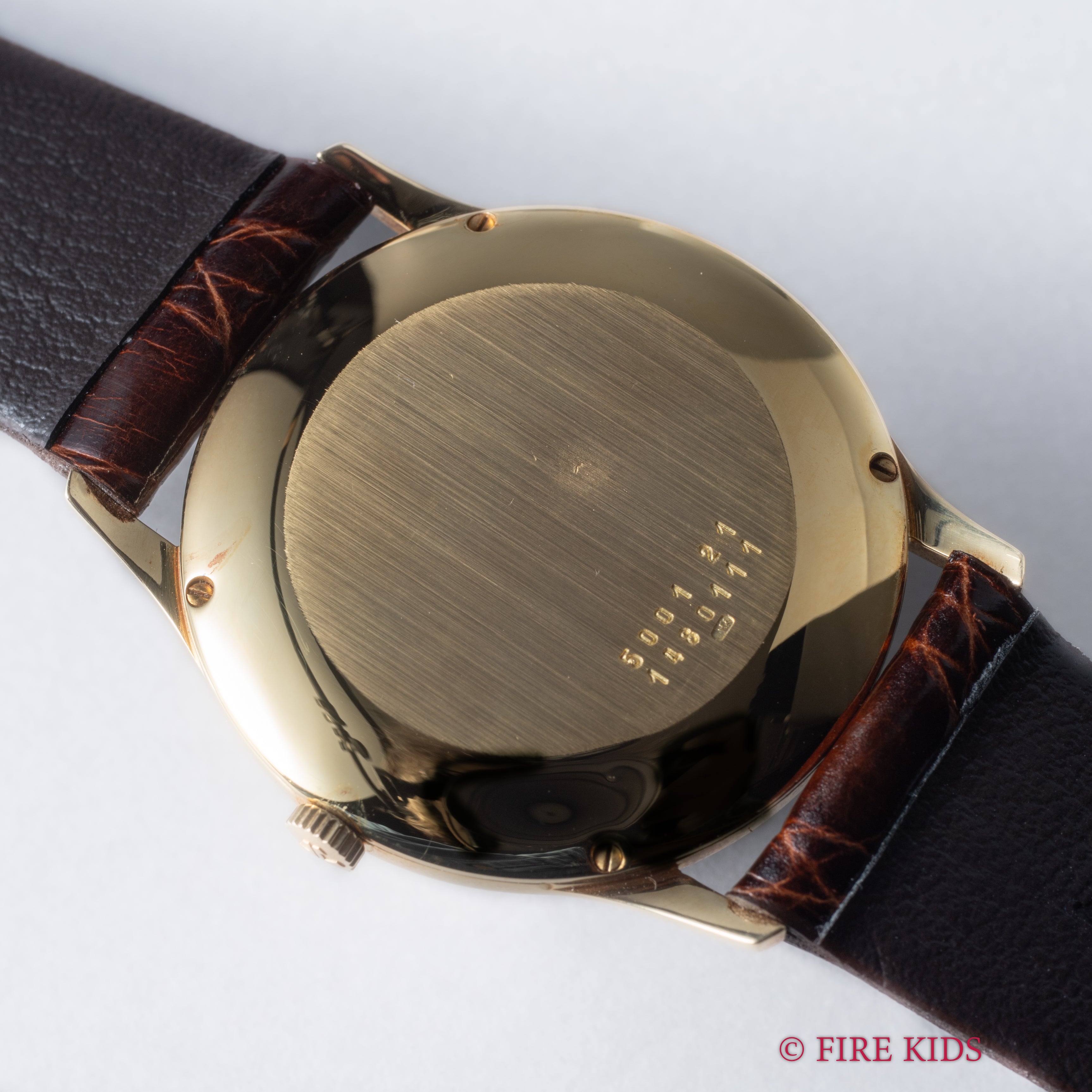 ジャガー・ルクルト 1970年代製 ラウンド ホワイトローマン 18KYG 自動巻き Ref.5001 21 Cal.900