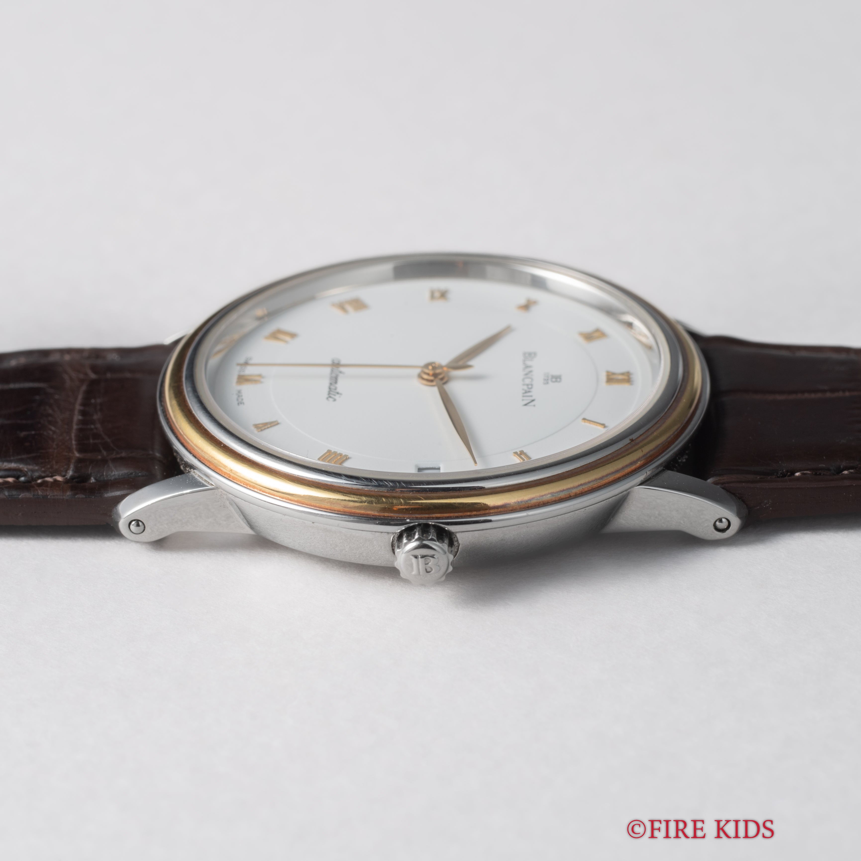 ブランパン ヴィルレ ウルトラスリム Ref.1151-1318-58 コンビ 1990年代製 Cal.1151