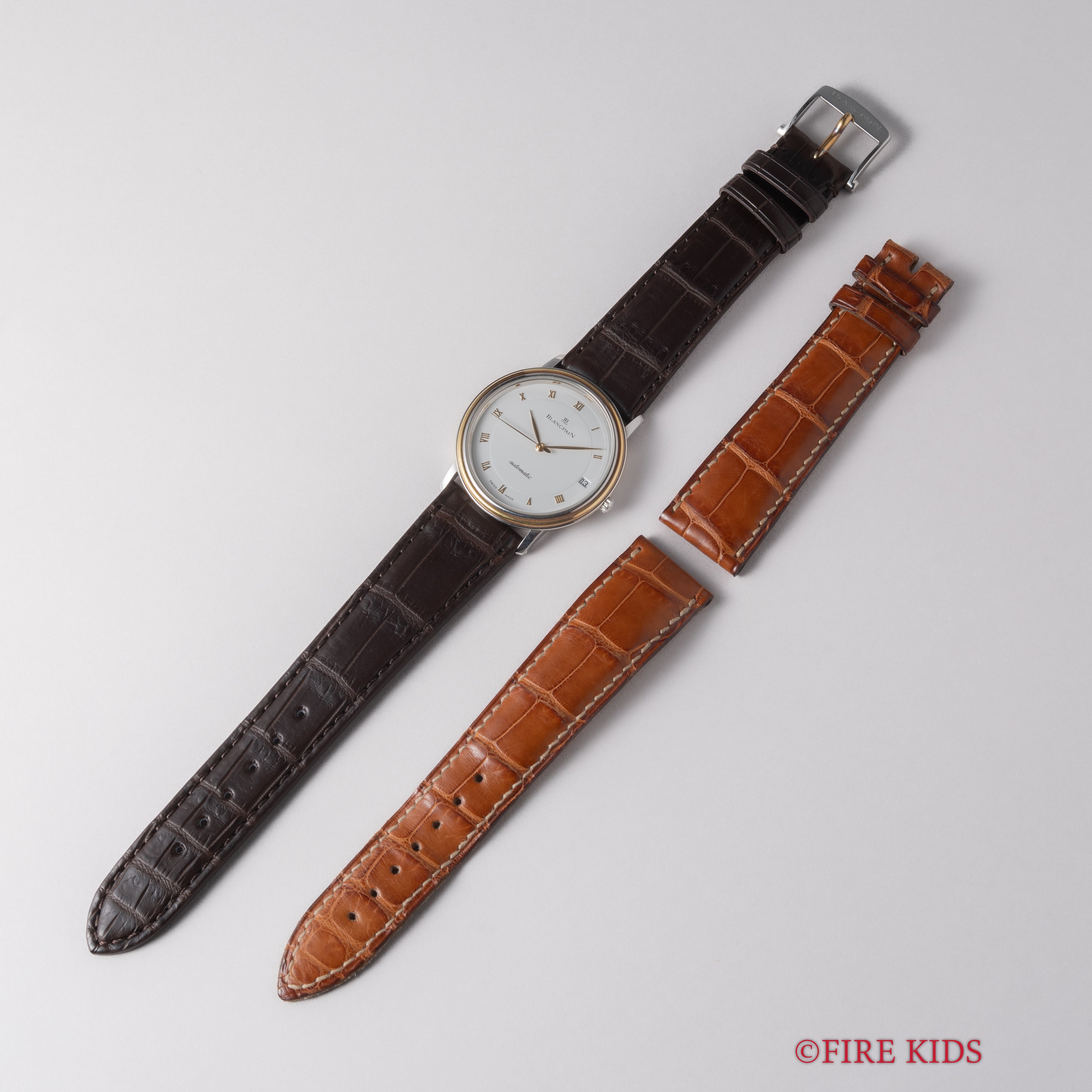 ブランパン ヴィルレ ウルトラスリム Ref.1151-1318-58 コンビ 1990年代製 Cal.1151