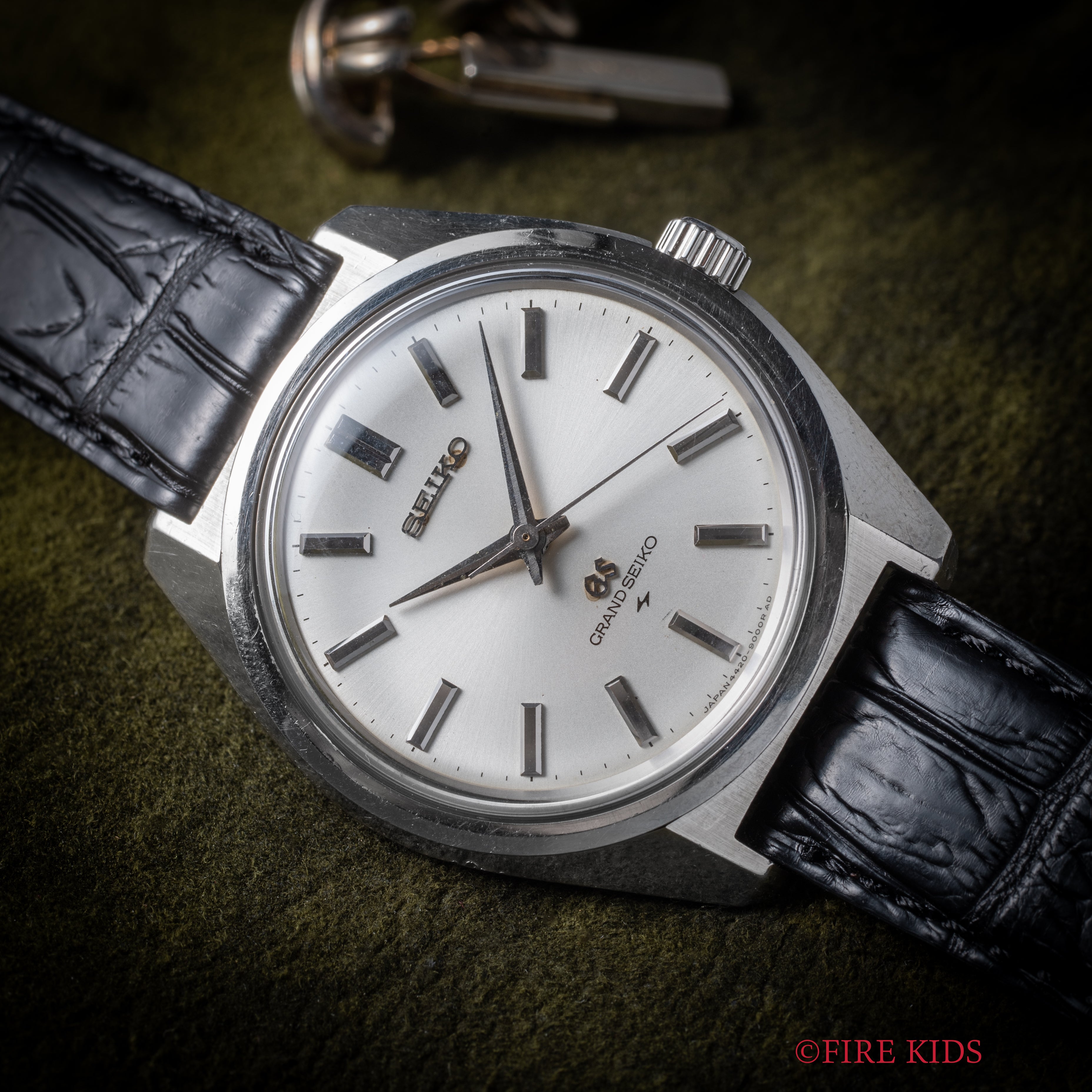 グランドセイコー 手巻き 1967年製 44GS 後期 Ref.4420-9000 セイコースタイルケース