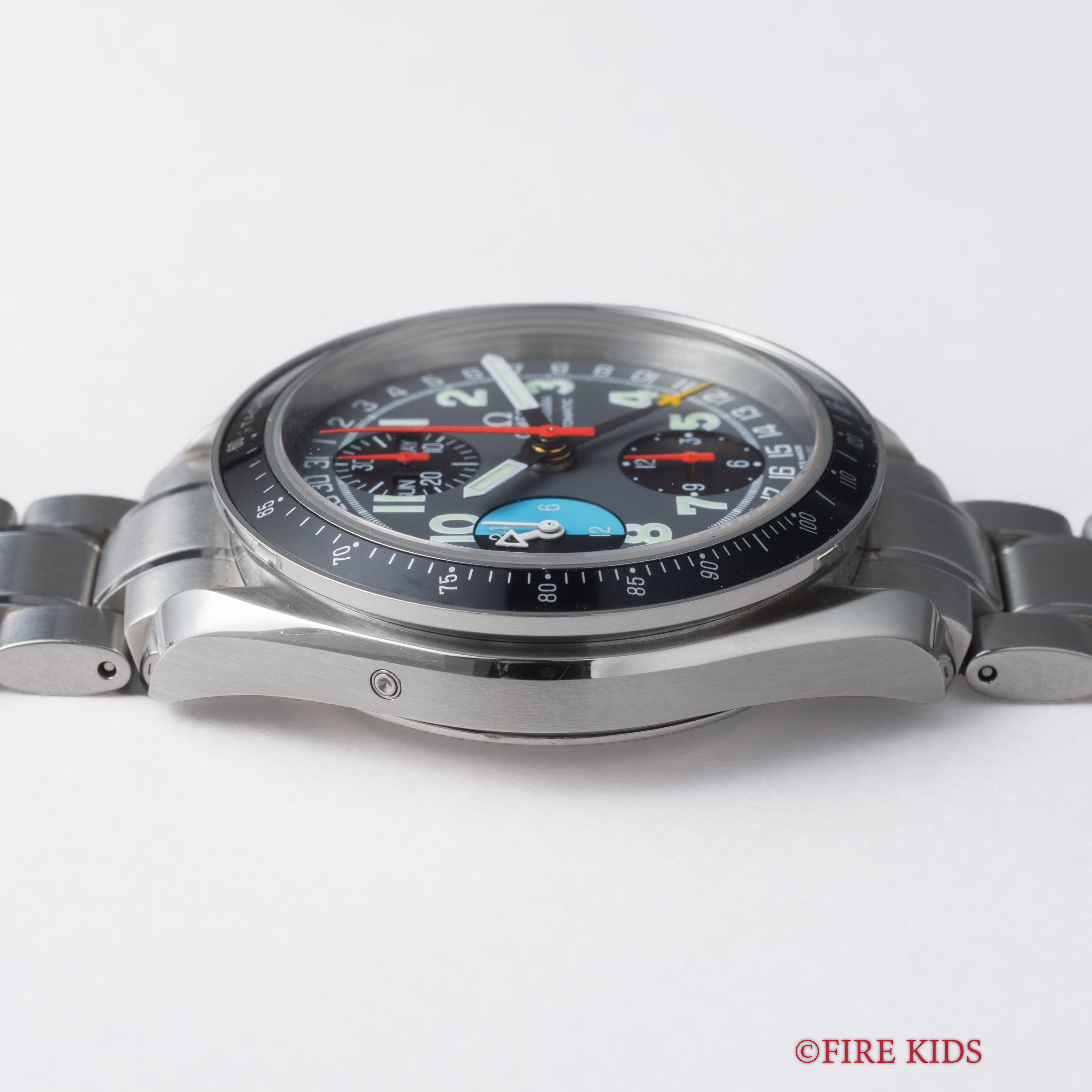 オメガ スピードマスター マーク40 AMPM 1997年製 AM/PM タグ、取扱説明書付き