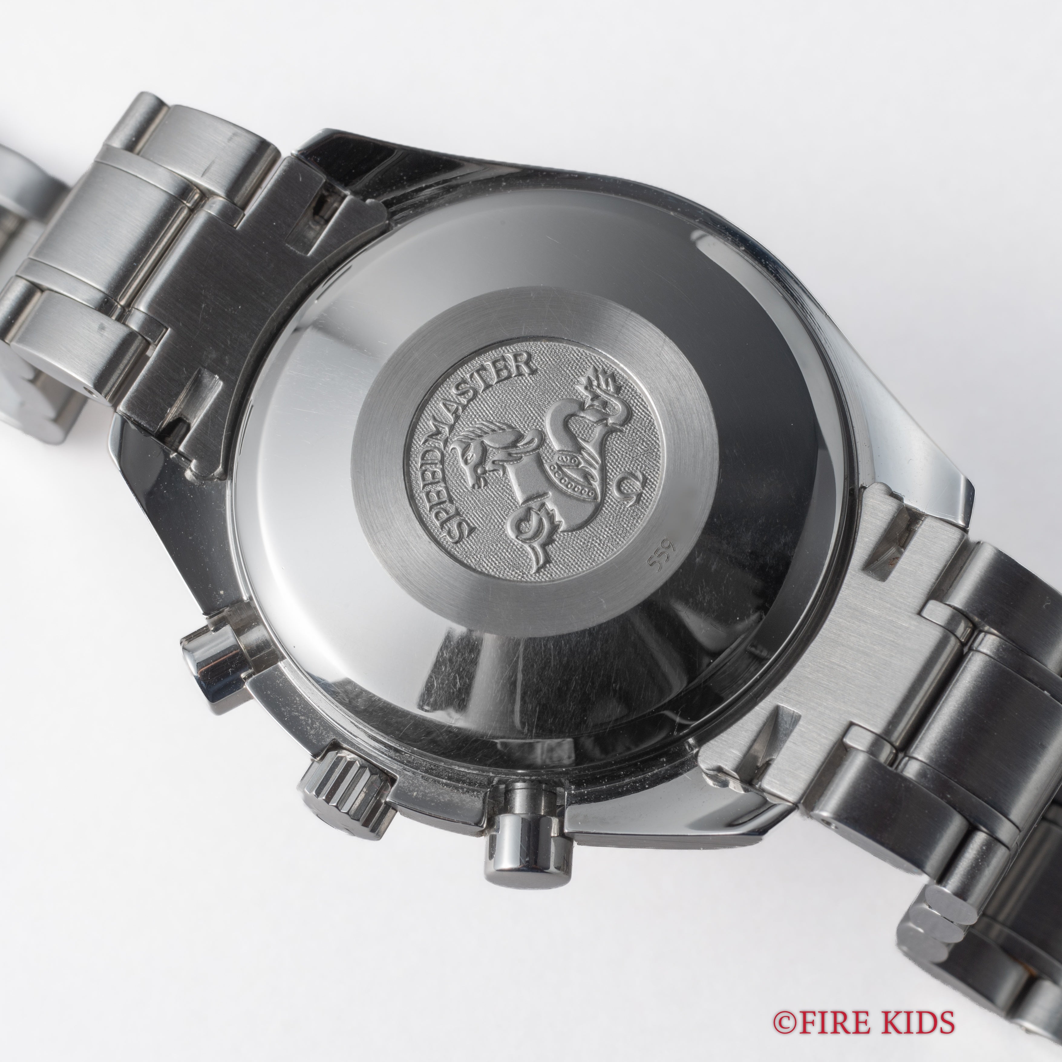 オメガ スピードマスター マーク40 AMPM 1997年製 AM/PM タグ、取扱説明書付き