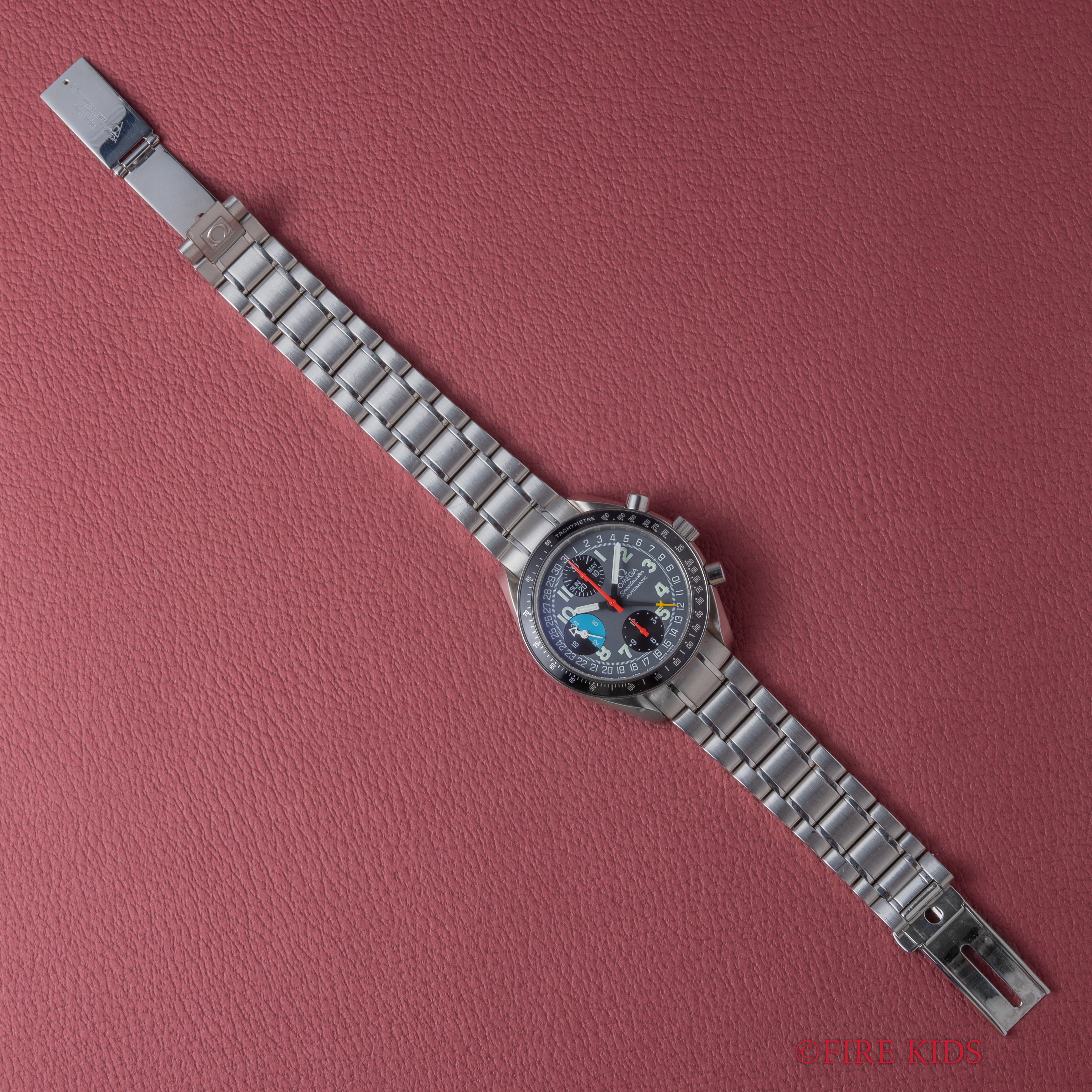 オメガ スピードマスター マーク40 AMPM 1997年製 AM/PM タグ、取扱説明書付き