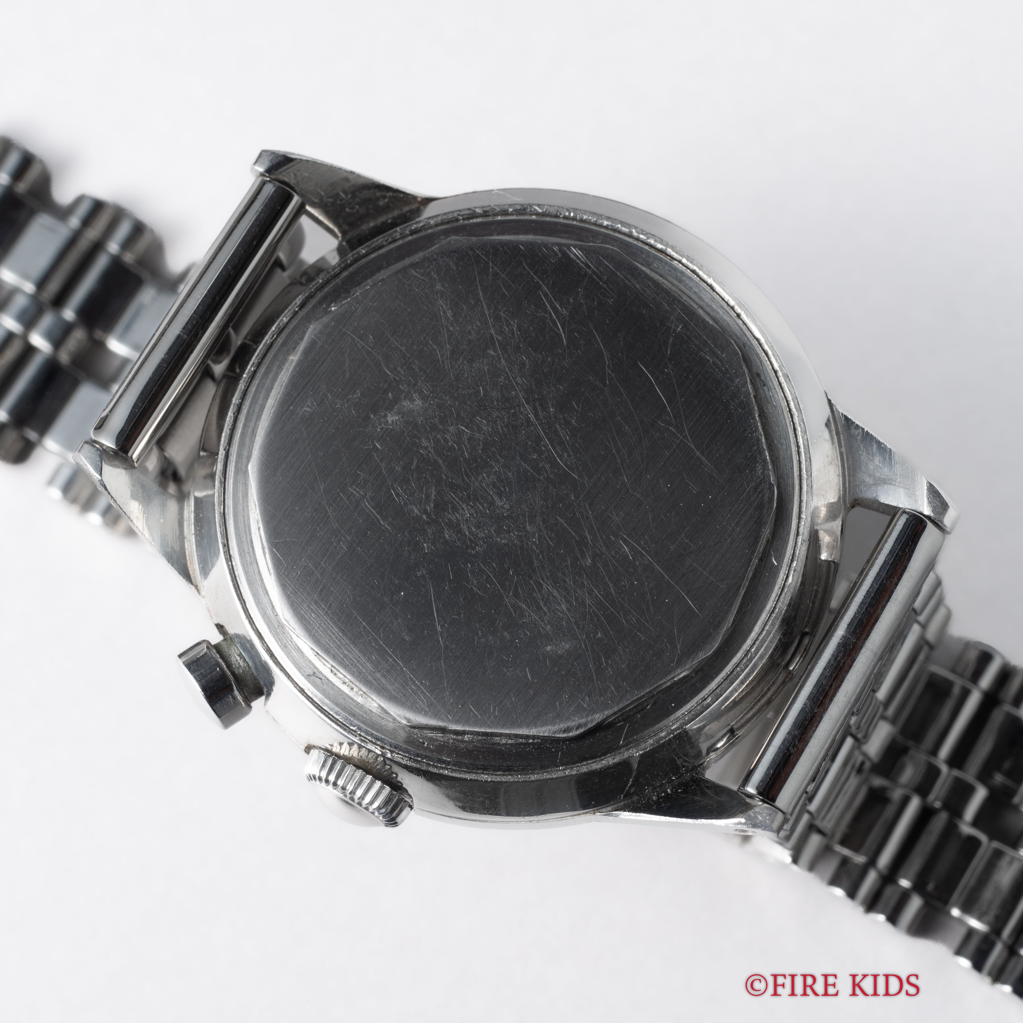 モバード ワンプッシュクロノグラフ 1940年代製 FBケース 手巻き ノンポリッシュ