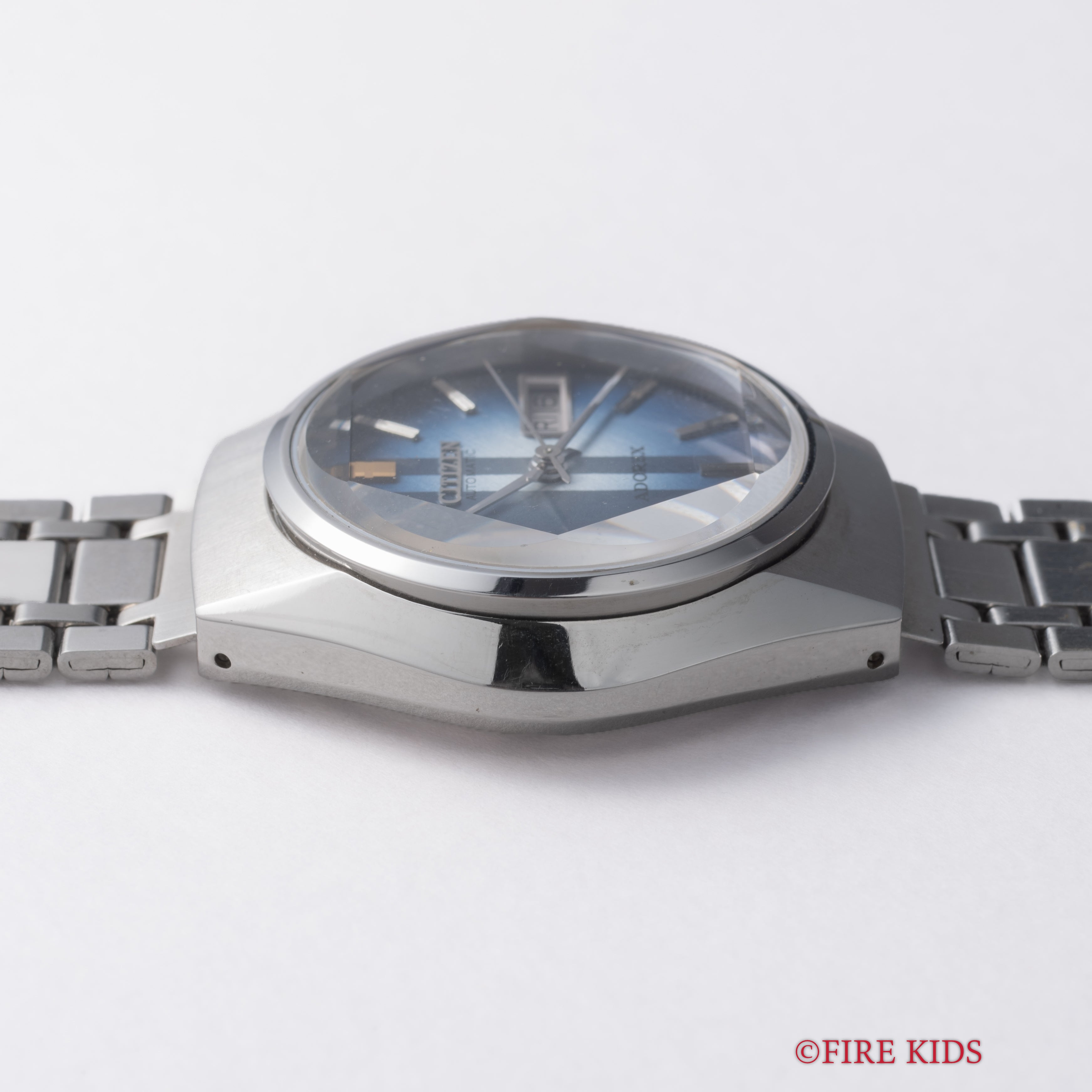 シチズン アドレックス 1975年製 タグ、取扱説明書付き 自動巻き 純正ブレス