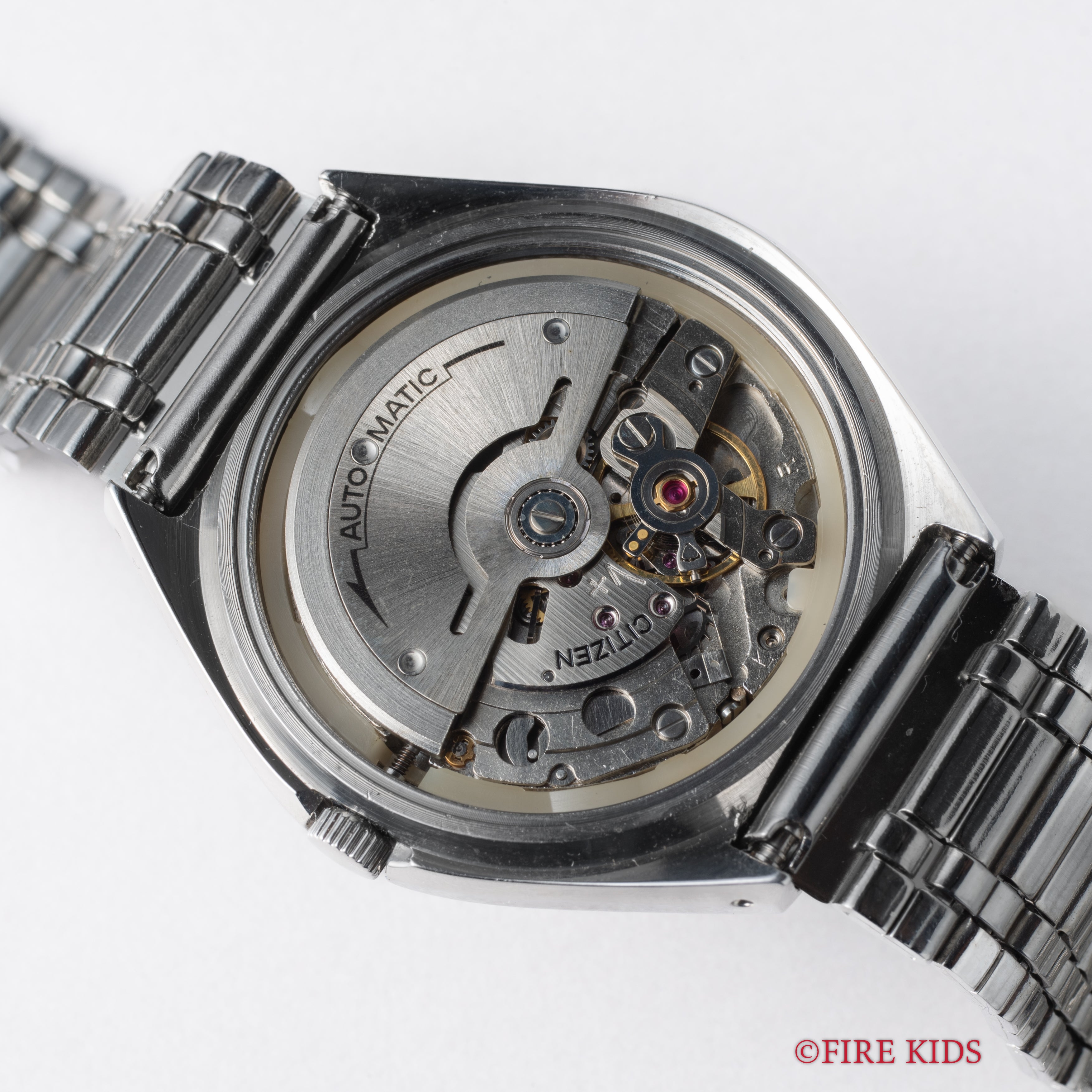 シチズン アドレックス 1975年製 タグ、取扱説明書付き 自動巻き 純正ブレス