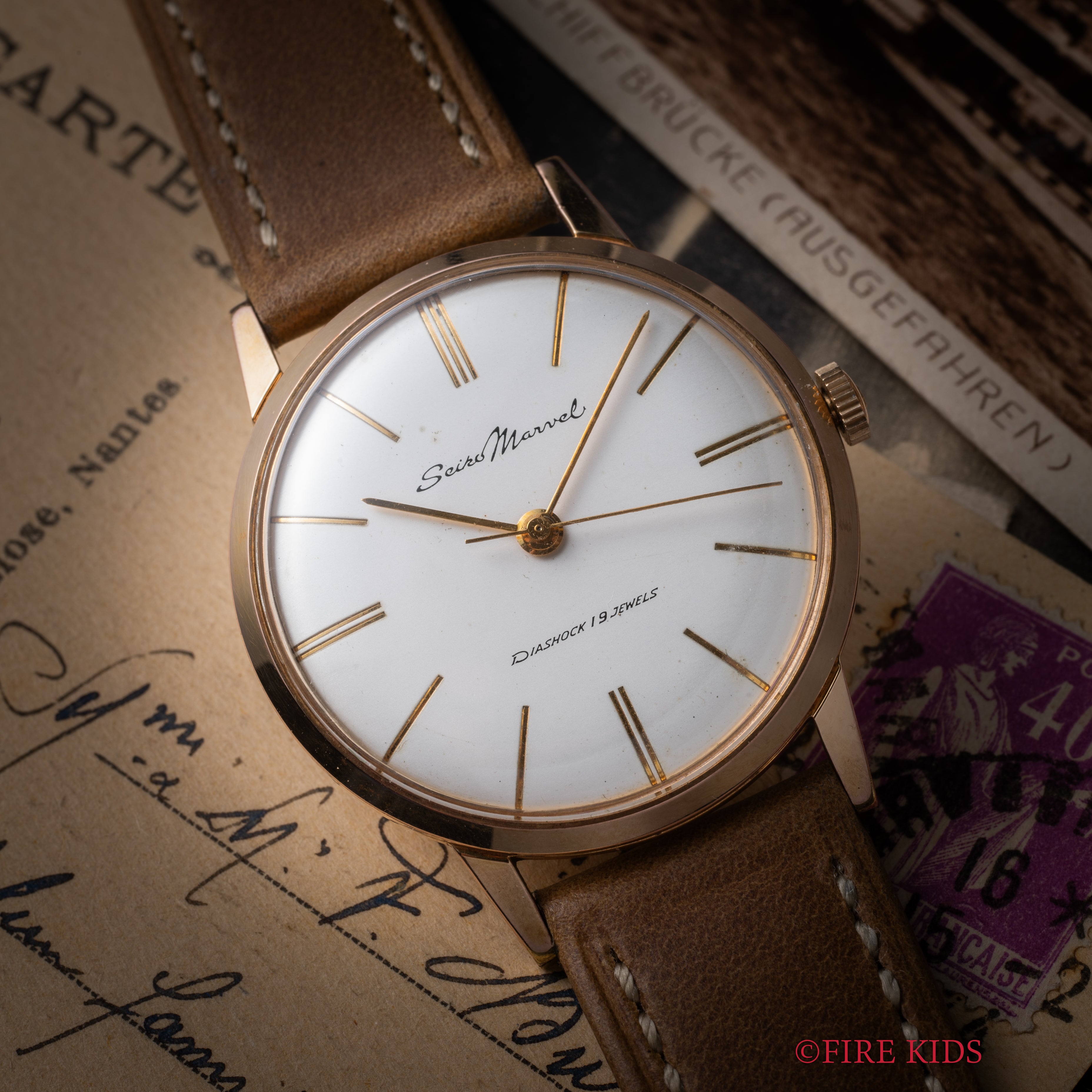 セイコー マーベル 19石 1959年製 手巻き Ref.J14044 EGPケース