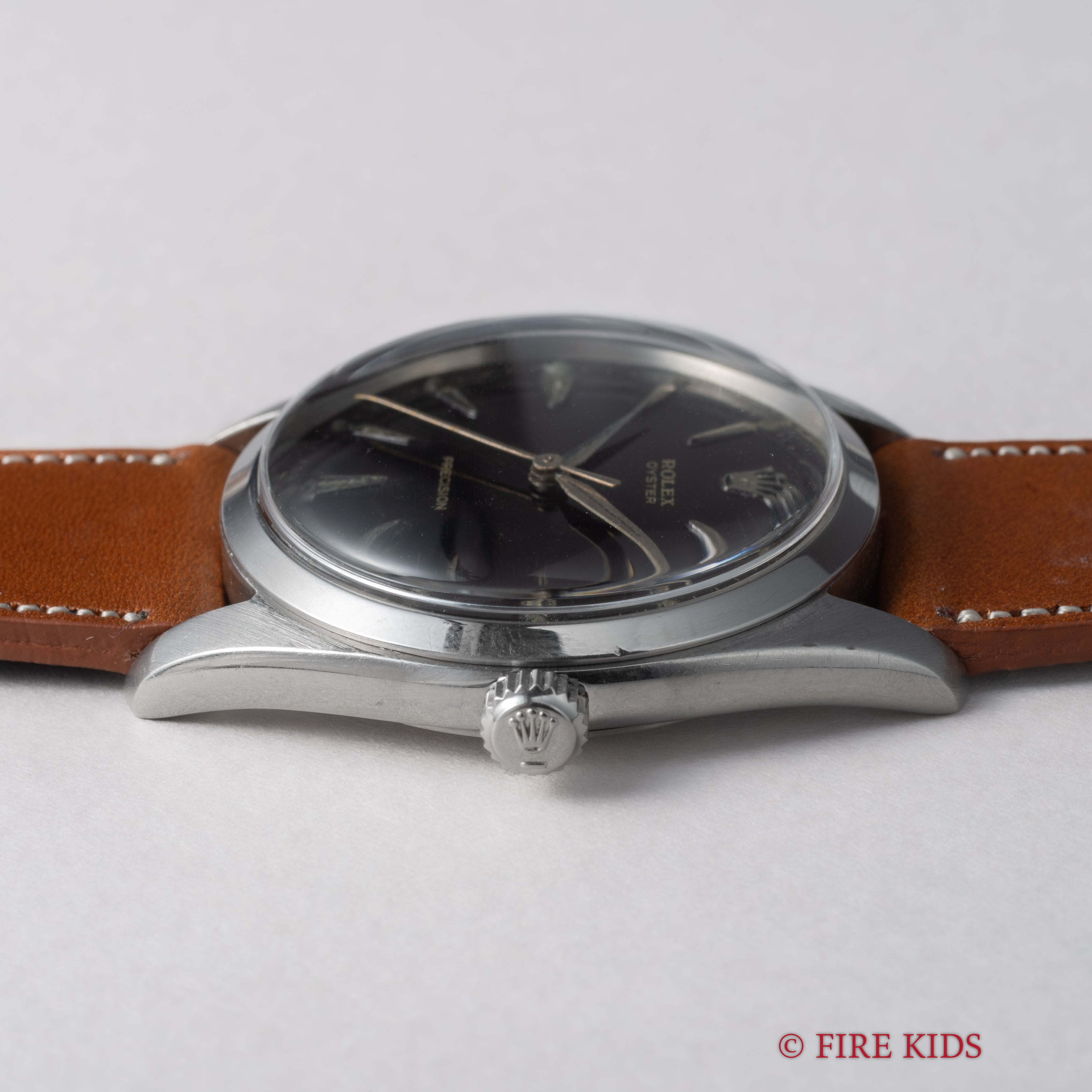 ロレックス ビッグオイスター Ref.6424 ブラックギルト 1964年製 手巻き