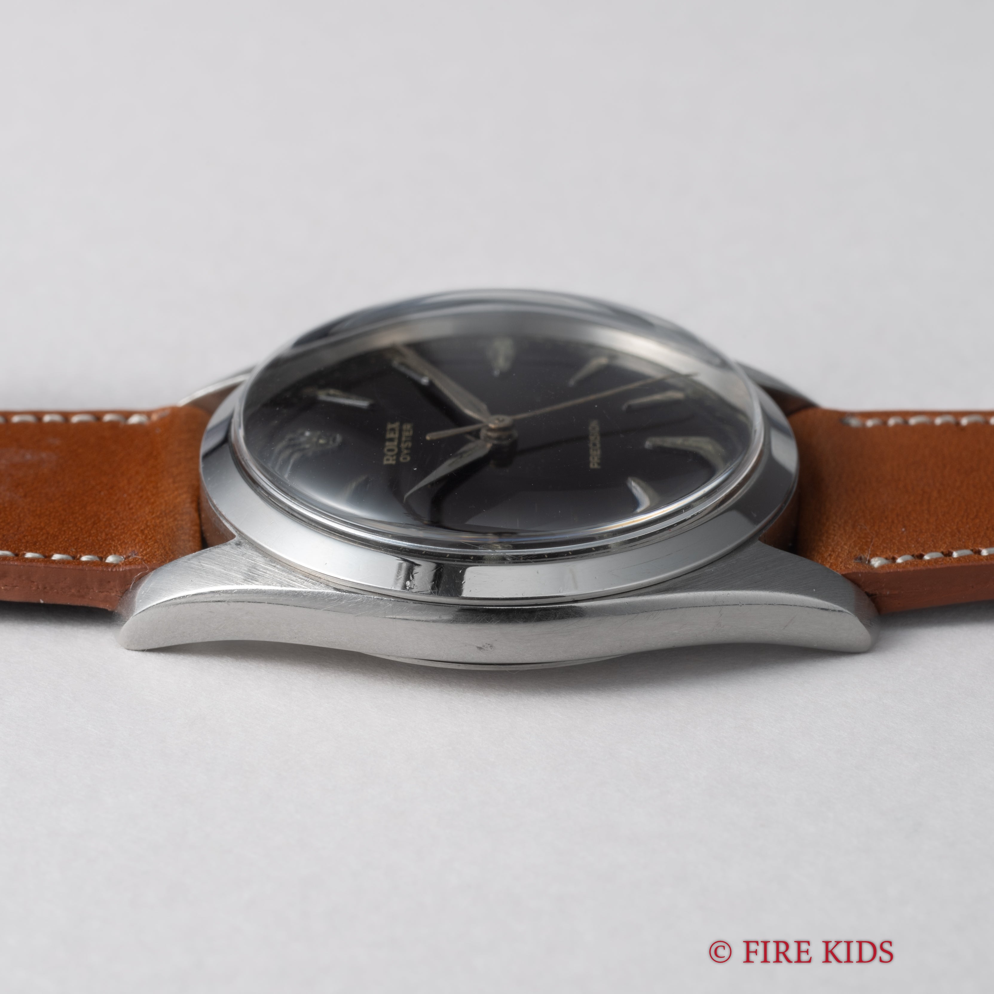 ロレックス ビッグオイスター Ref.6424 ブラックギルト 1964年製 手巻き