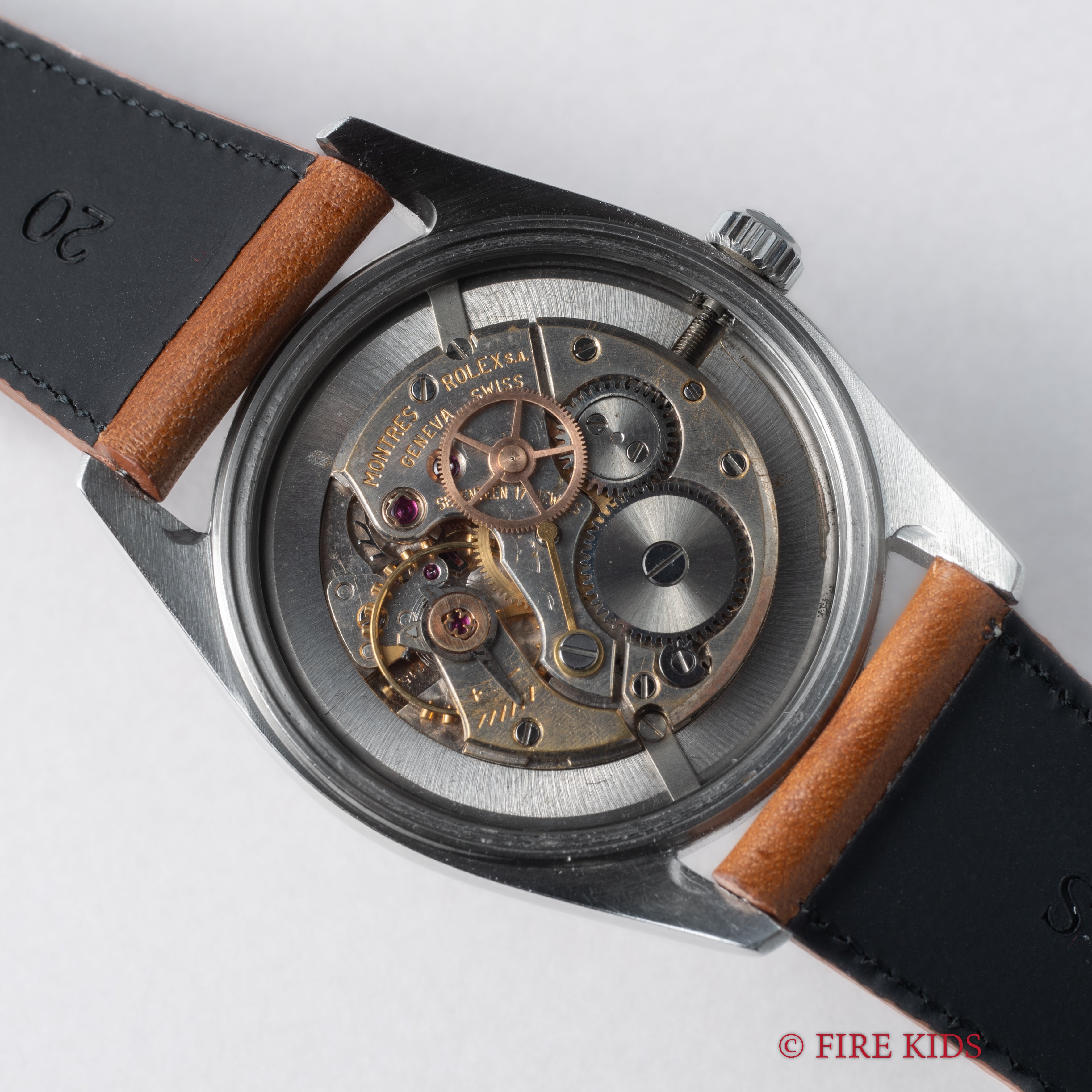 ロレックス ビッグオイスター Ref.6424 ブラックギルト 1964年製 手巻き