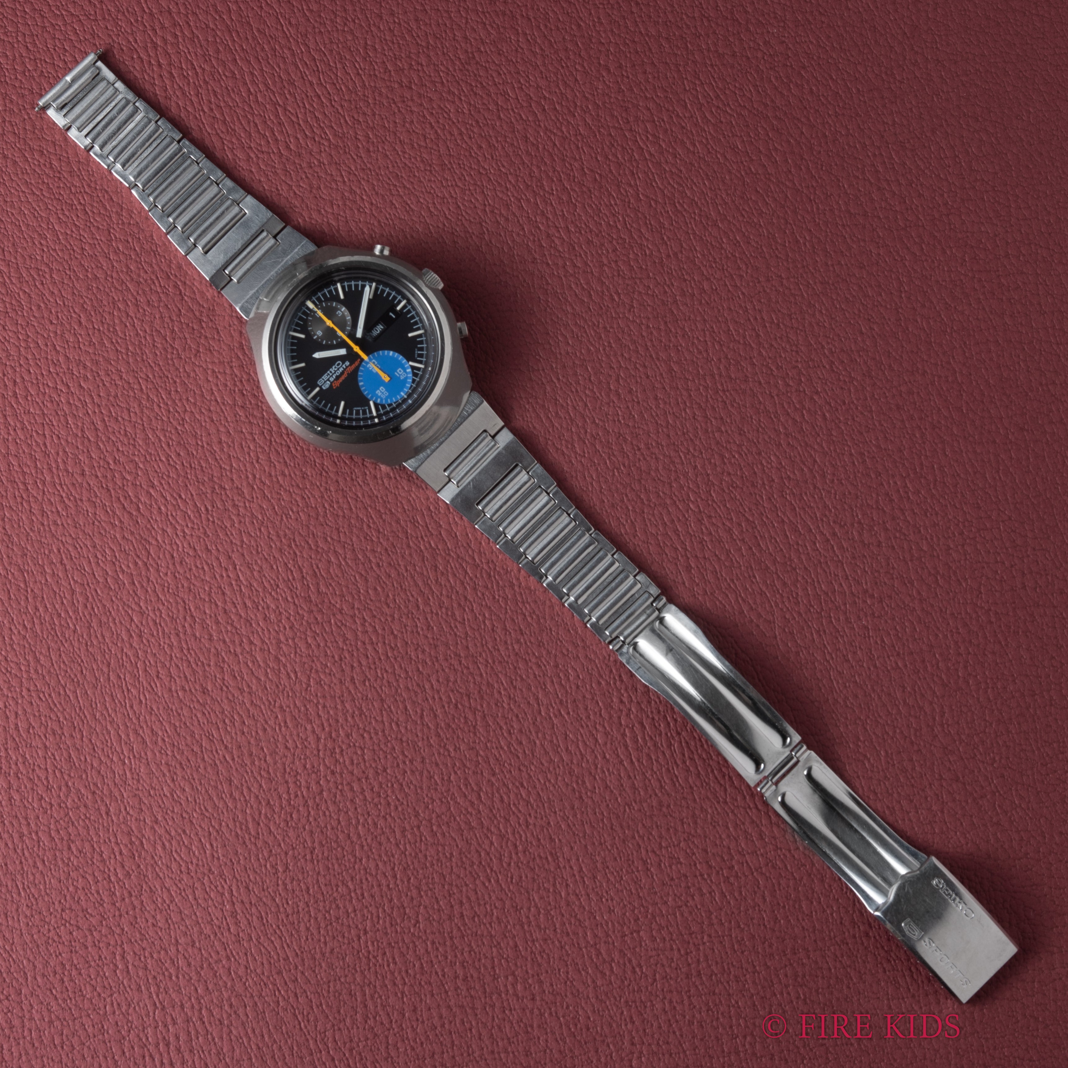 セイコー 1972年製 5スポーツ スピードタイマー Ref.6138-0020 クロノグラフ 純正ブレス