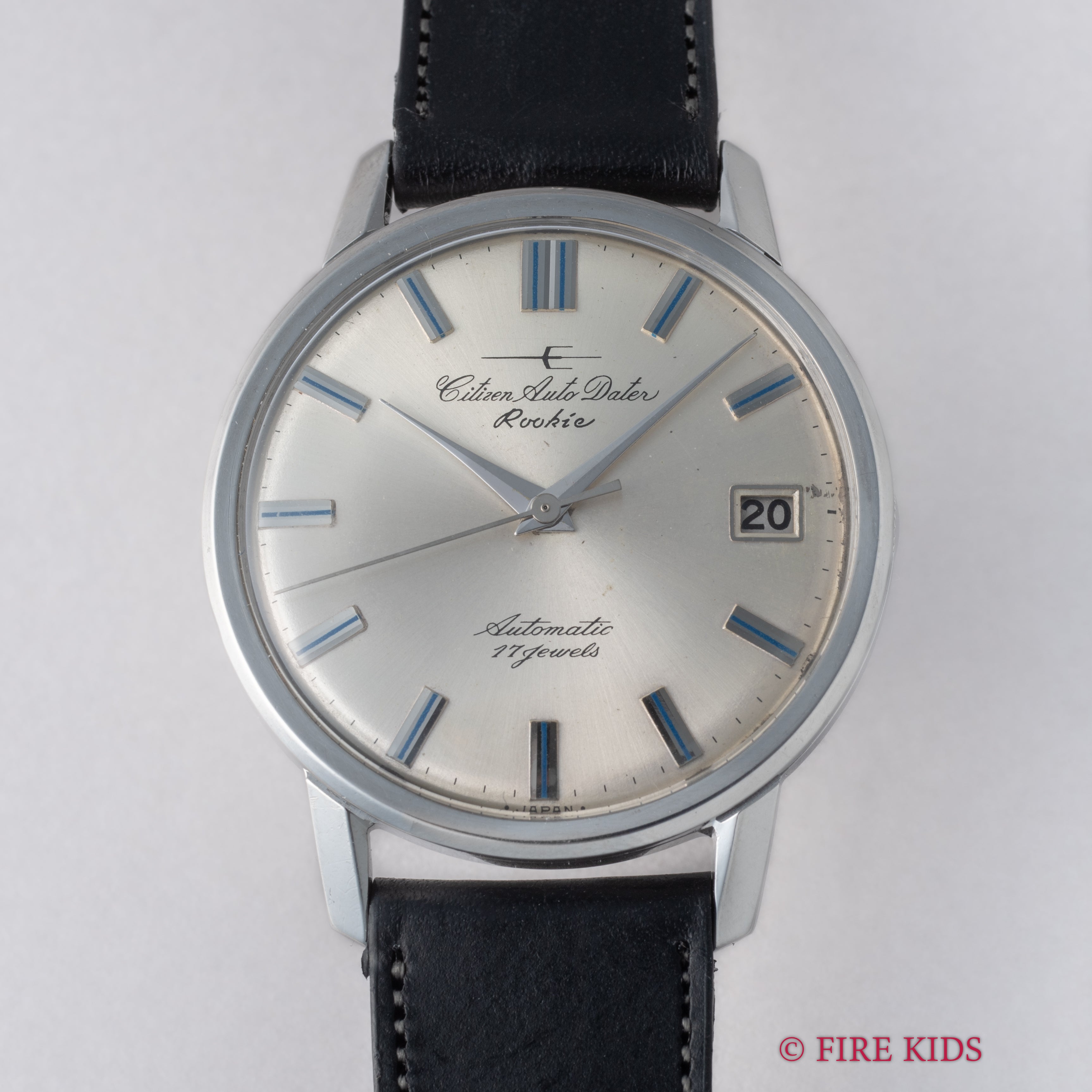 シチズン ジェット オートデーター ルーキー 1963年製 ジェットローター自動巻 シルバーダイヤル