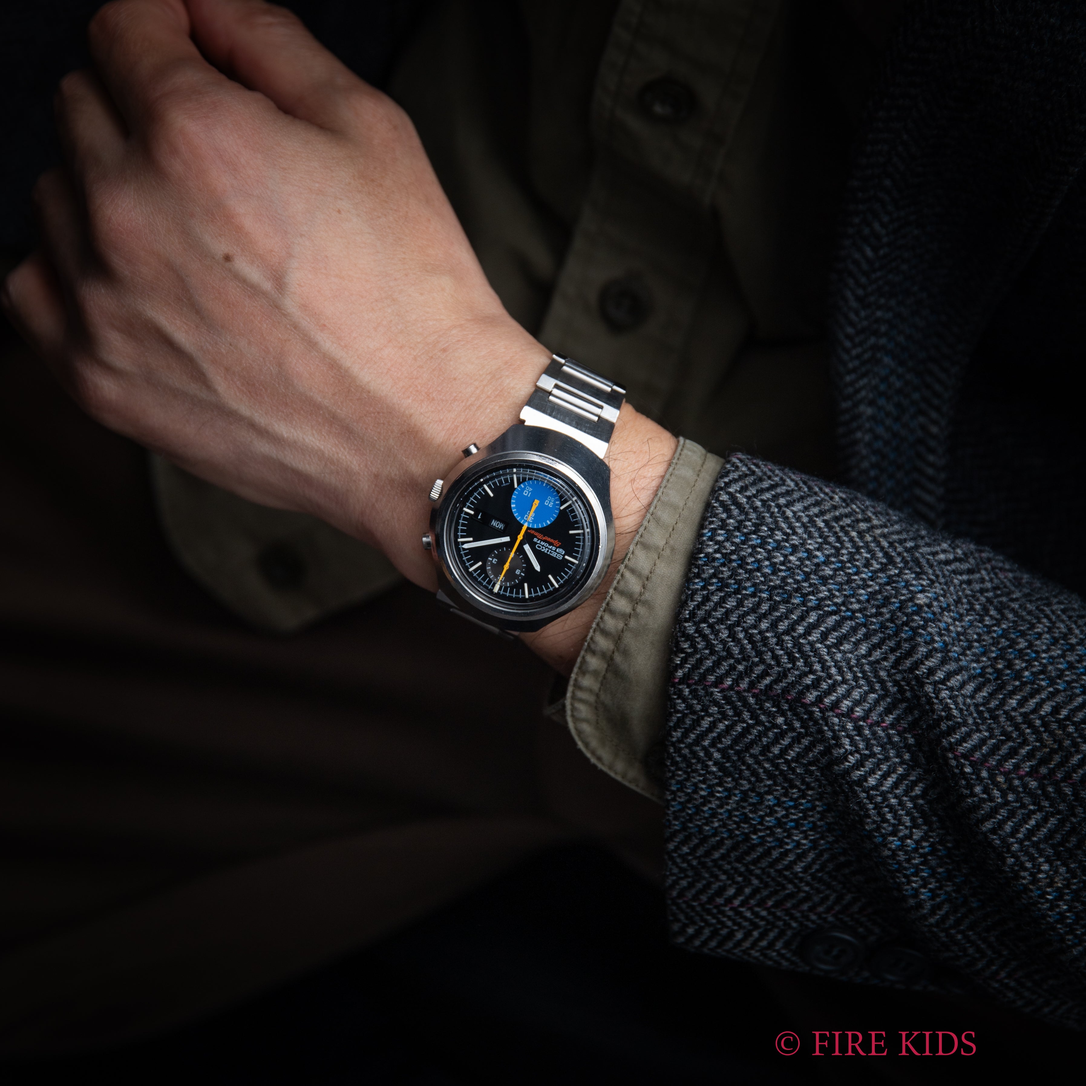 セイコー 1972年製 5スポーツ スピードタイマー Ref.6138-0020 クロノグラフ 純正ブレス