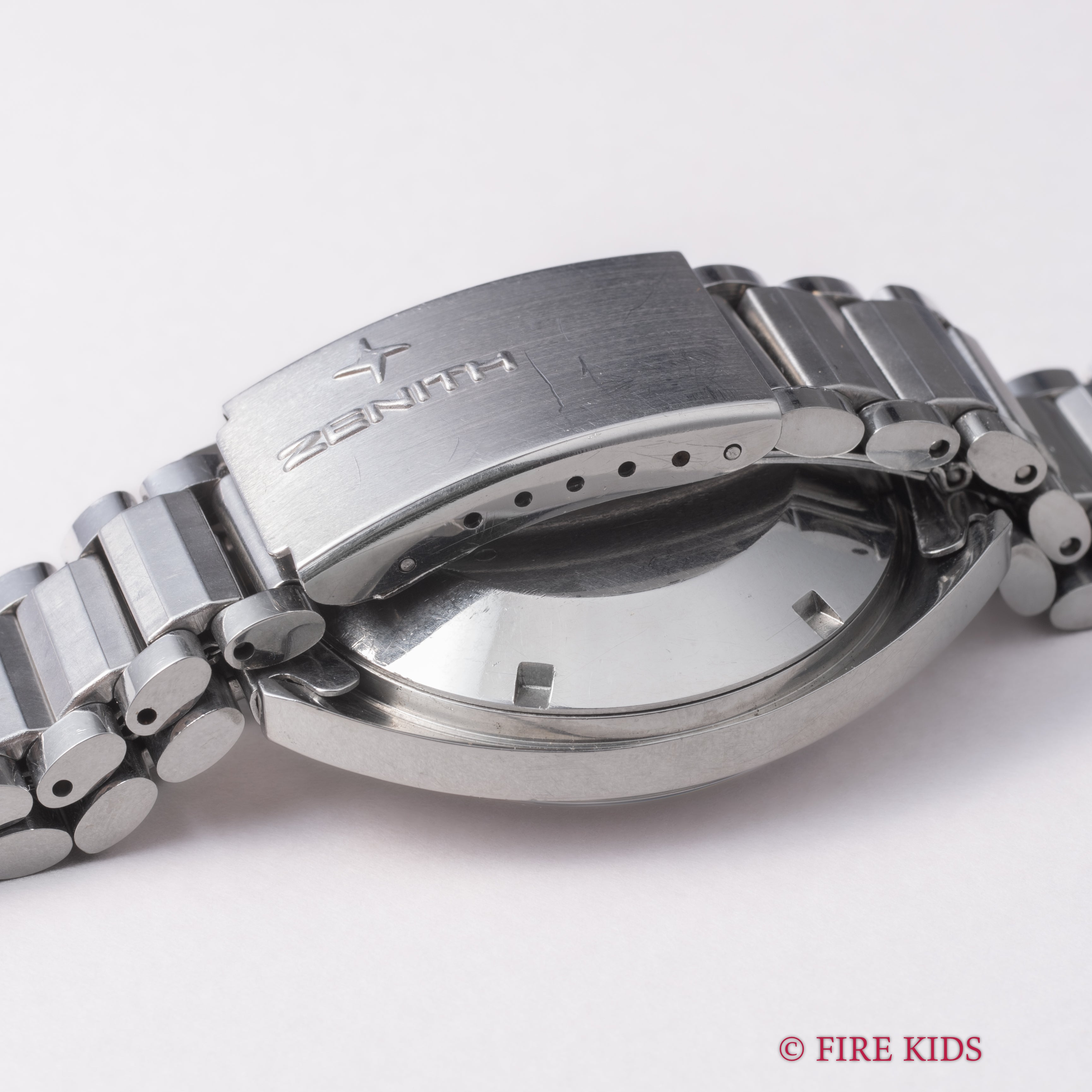 ゼニス オートスポーツ 28800 1970年代製 ハイビート自動巻 Cラインケース 純正ブレス