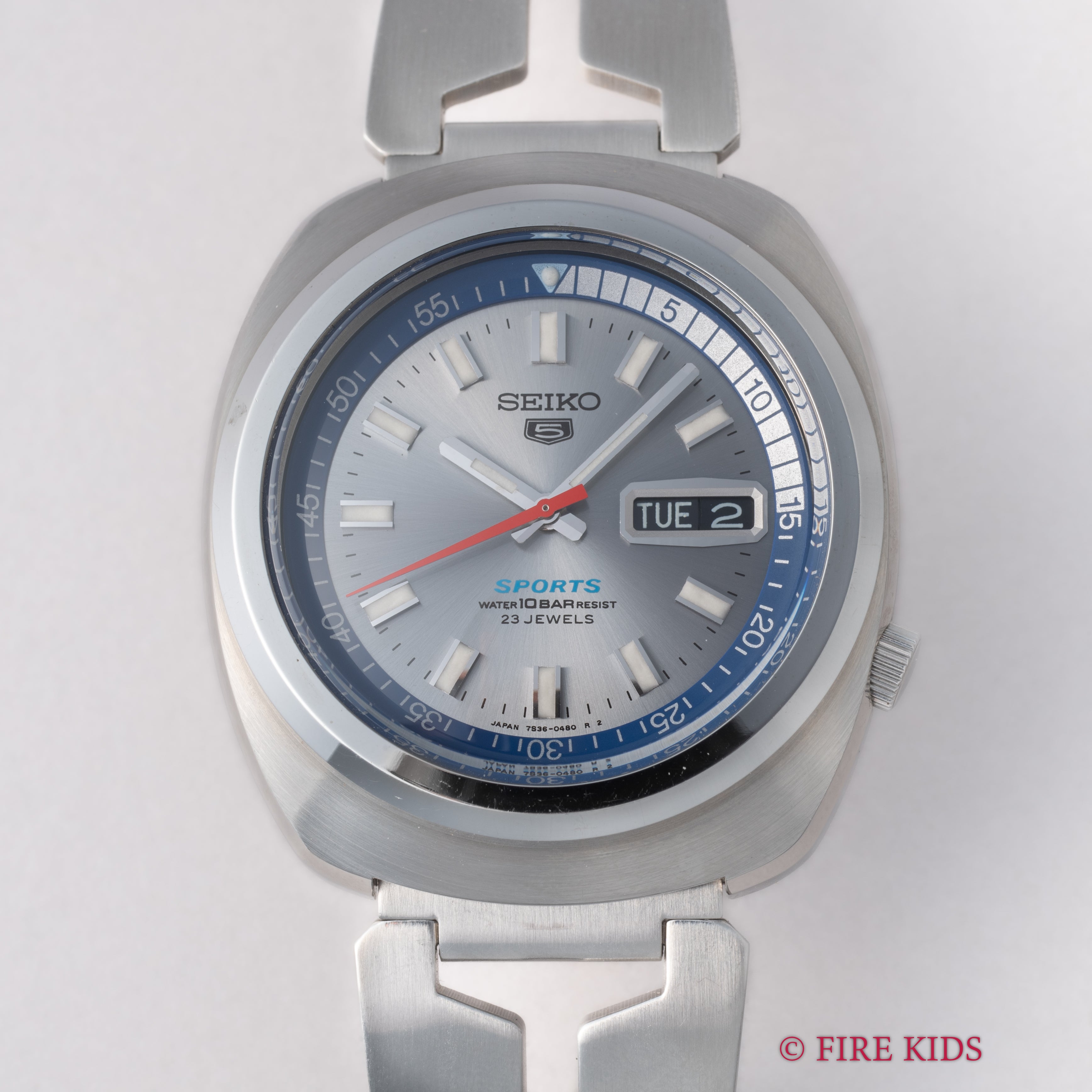 セイコー 5スポーツ Ref.7S36-0050 1997年製 Cal.7S36A 自動巻き 復刻モデル