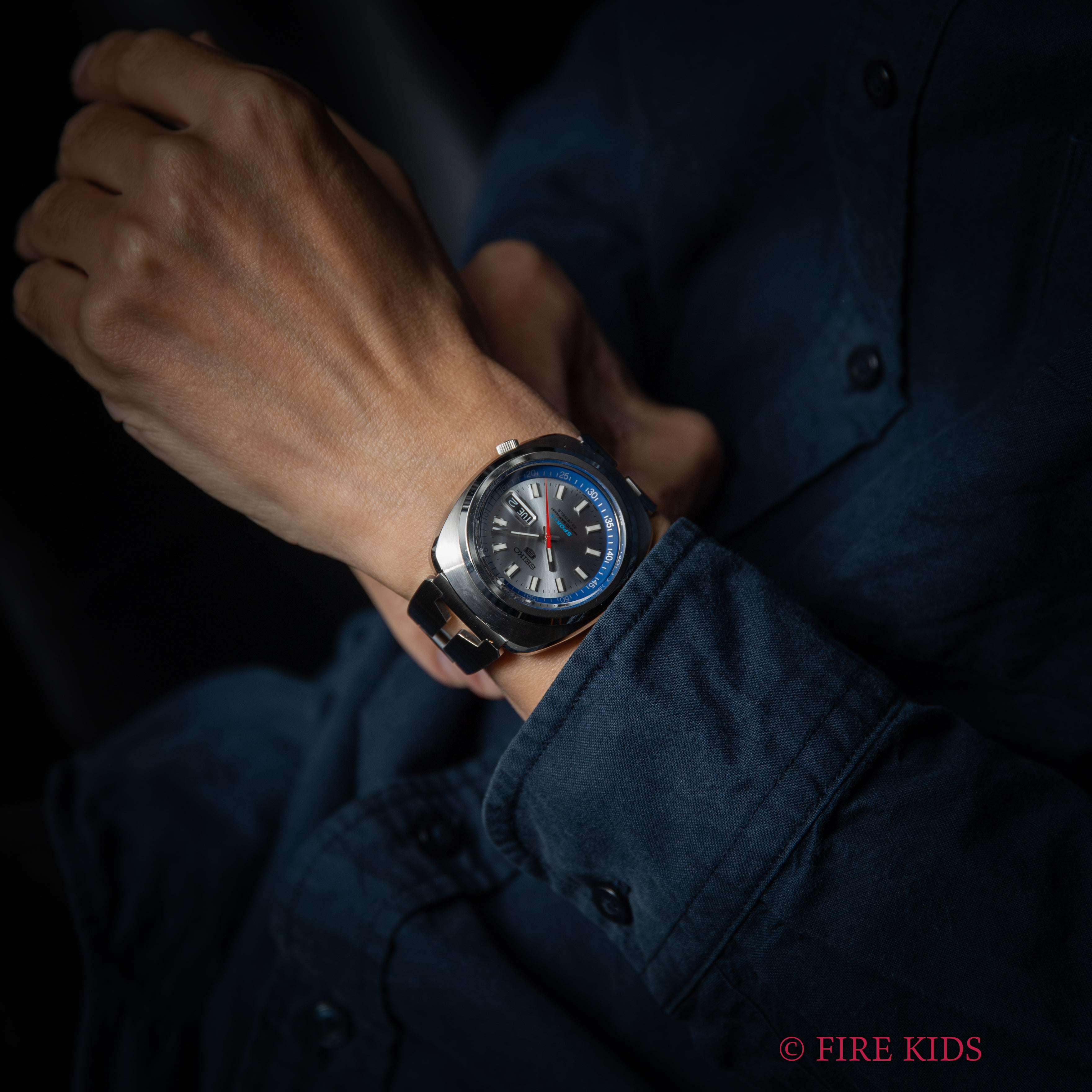 セイコー 5スポーツ Ref.7S36-0050 1997年製 Cal.7S36A 自動巻き 復刻モデル