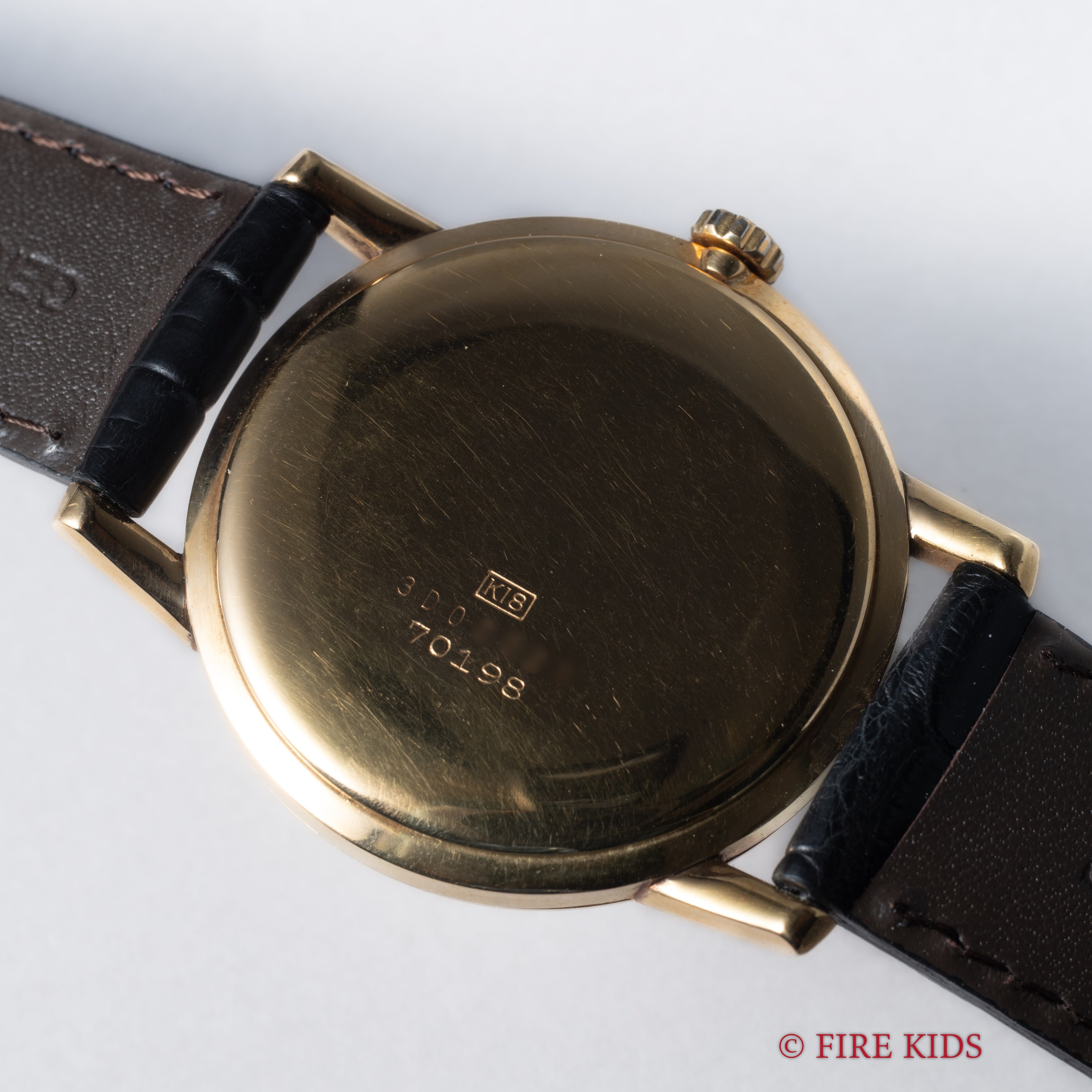 セイコー 18金無垢ケースクラウン スペシャル 1963年製 23石手巻 秒針規制装置