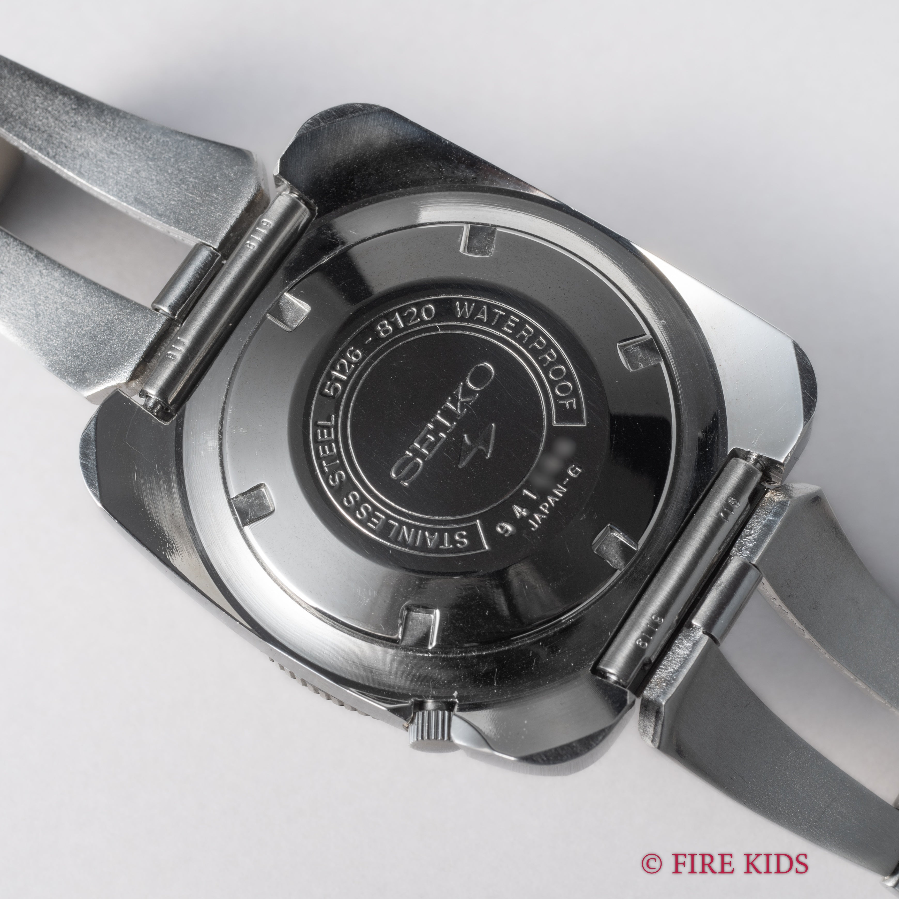 セイコー5スポーツ 1969年製 Ref.5126-8120 クッションケース 純正ブレス付き タグ付き