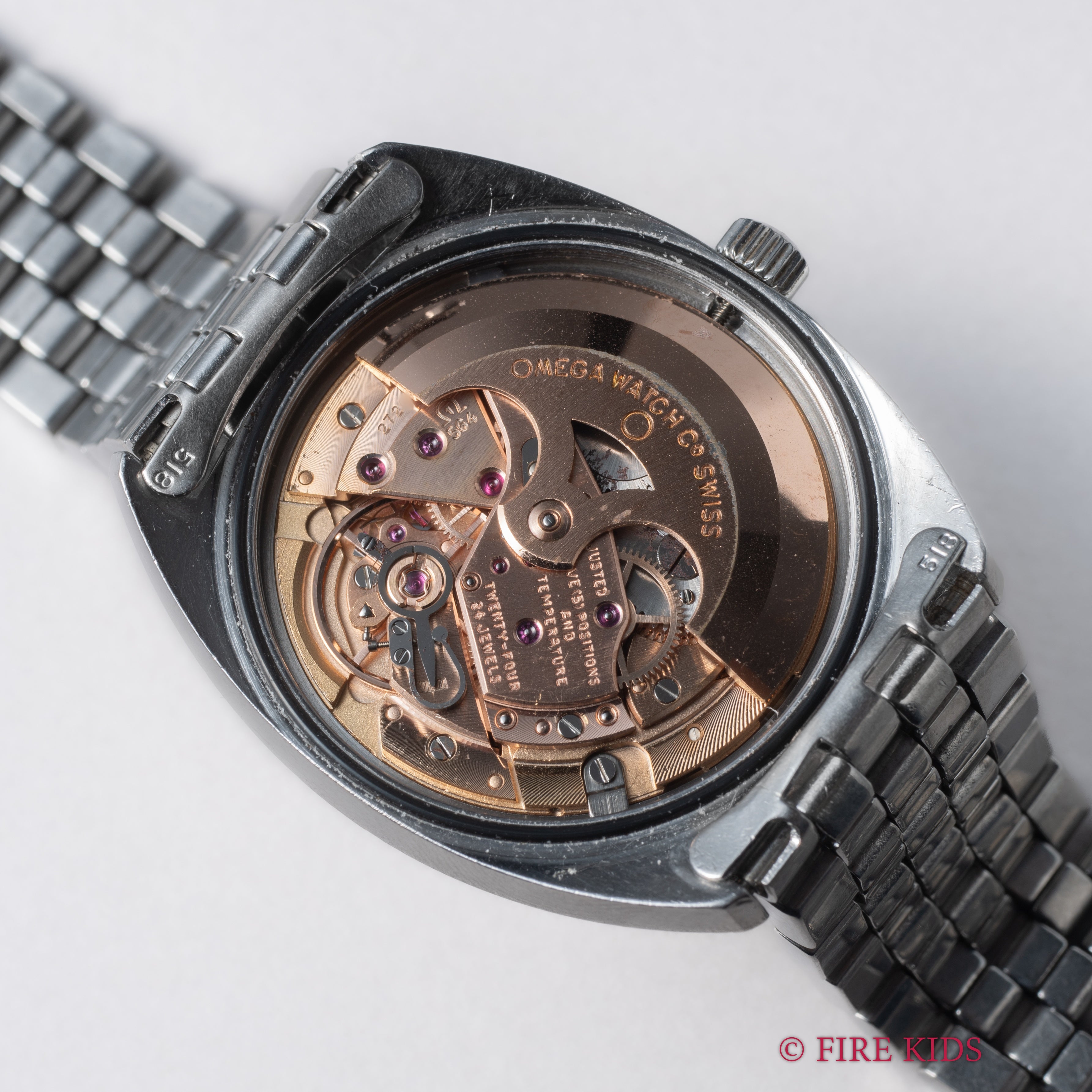 オメガ コンステレーション ジェンタデザイン前期型 1968年製 Ref.168.017自動巻クロノメーター 純正ブレス