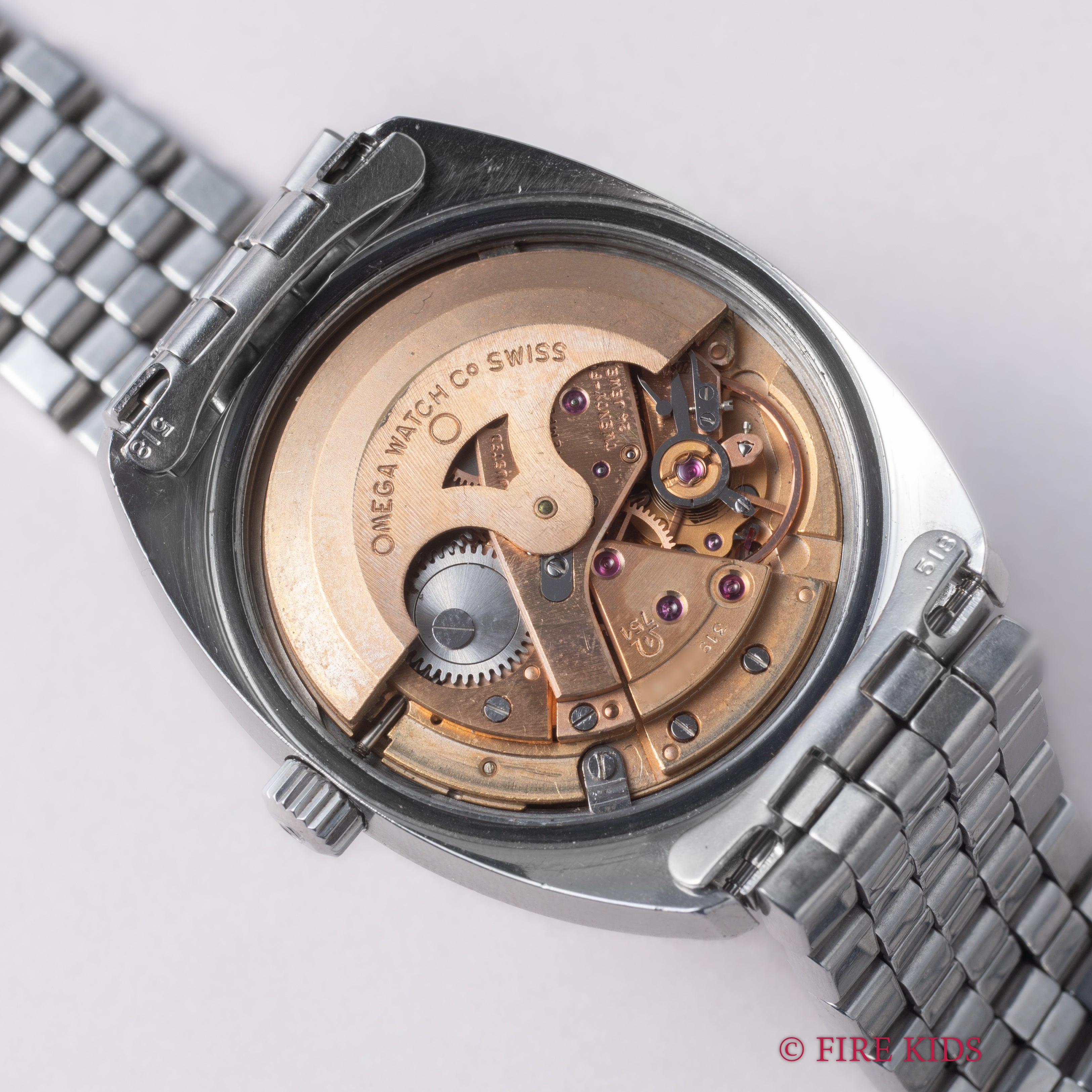 オメガ コンステレーション ジェンタ 1969年製 Ref.168.029 リネンダイヤル WGコインエッジベゼル 純正ブレス