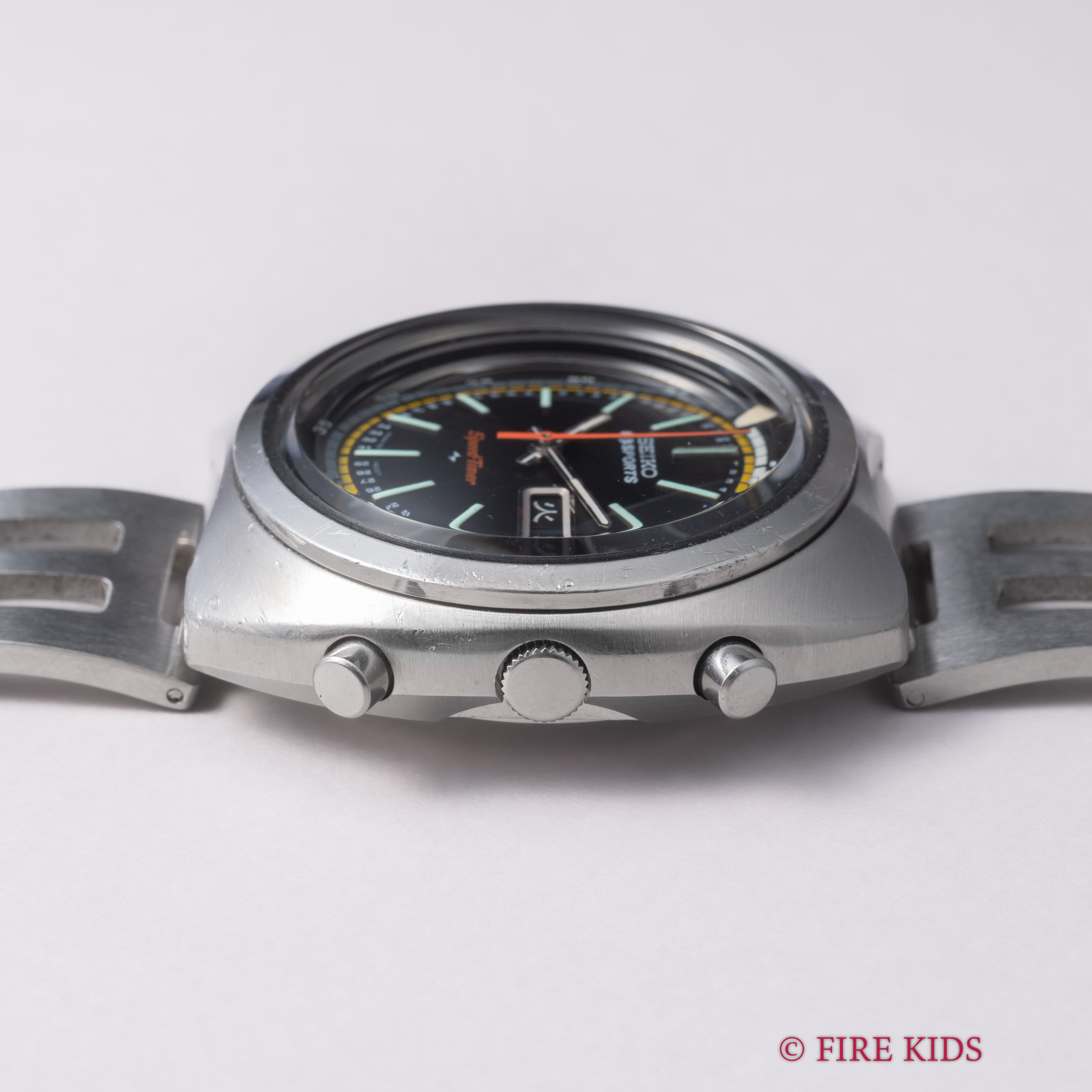 セイコー 5スポーツスピードタイマー 1971年製 Ref.7017‐6040 インナー回転ベゼル 自動巻クロノグラフ