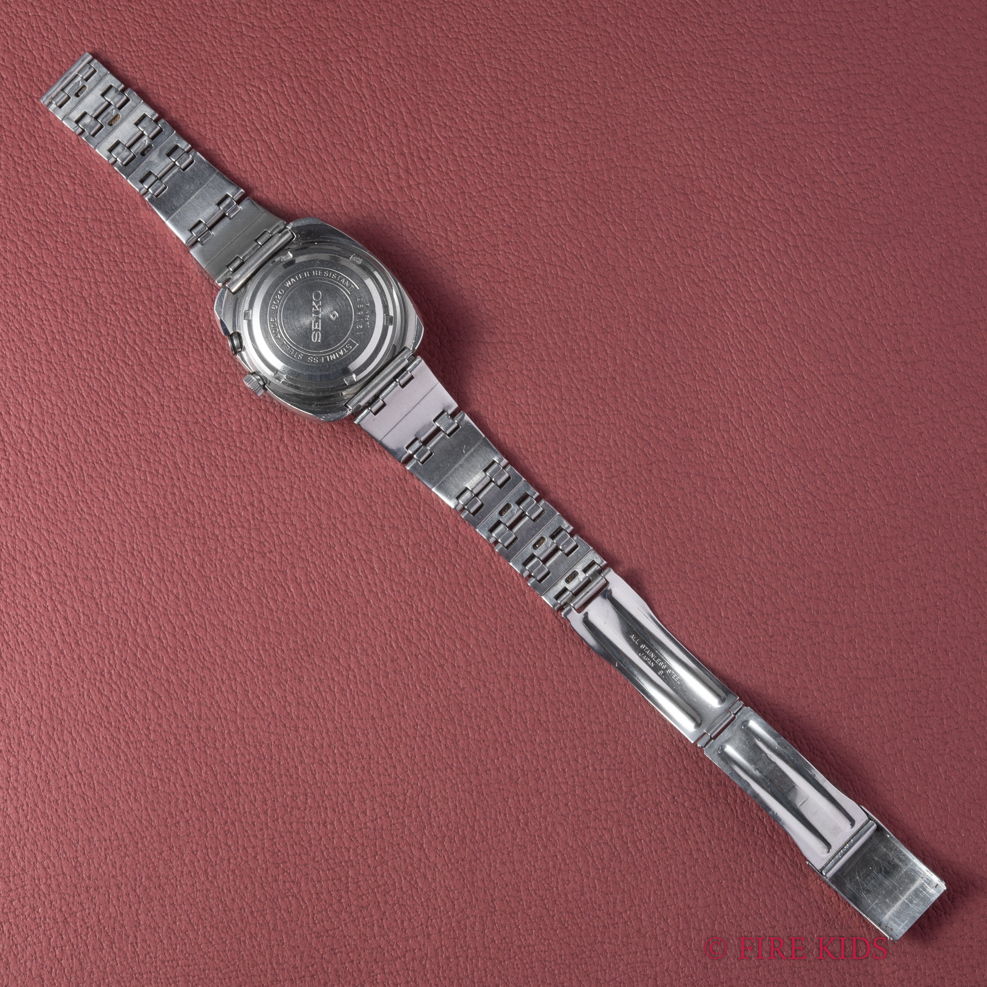 セイコー ベルマチック 1971年製 ブラウンダイヤルベゼル 自動巻 リストアラーム 純正ブレス