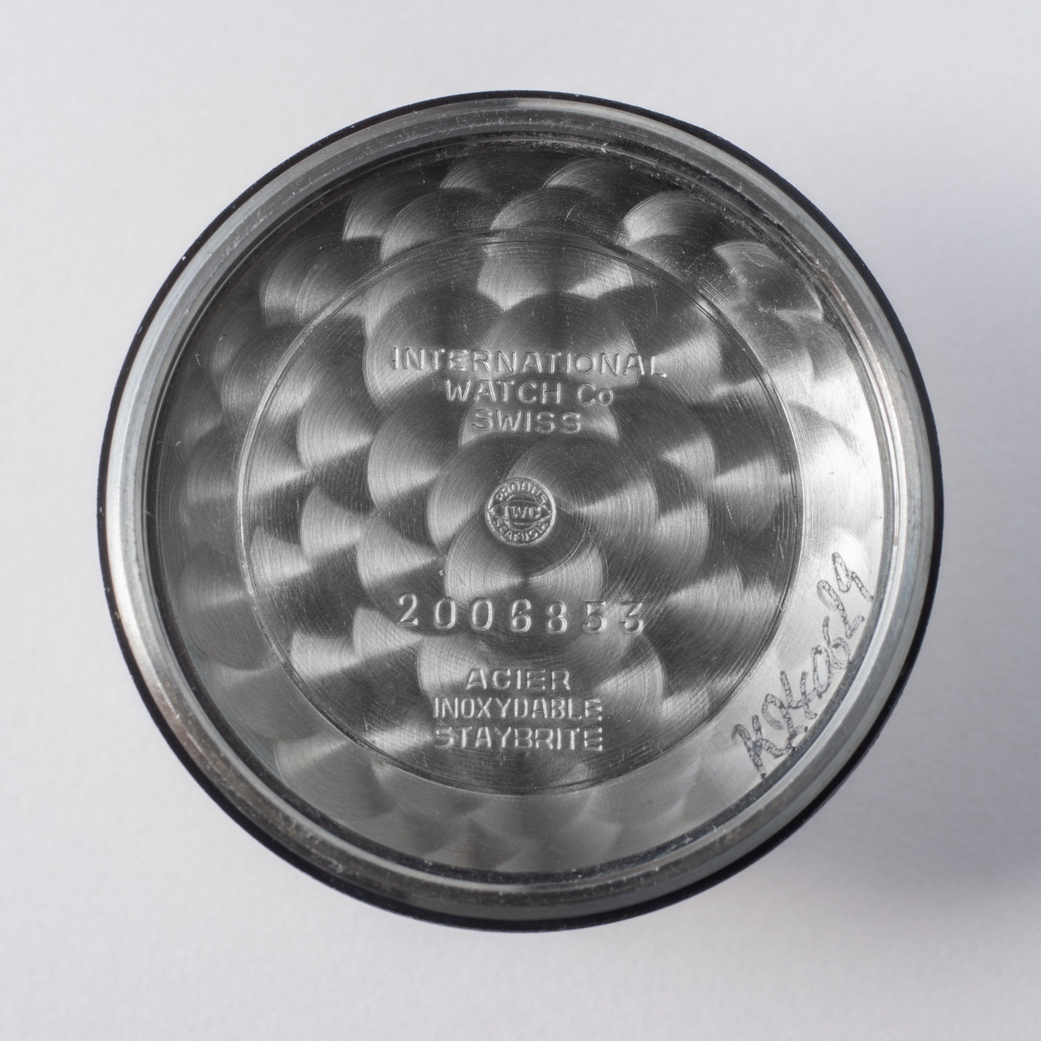 IWC トノー型 チューラーWネーム 1970年製/昭和45年製 純正尾錠付き ペラトン式自動巻き Cal.8541B