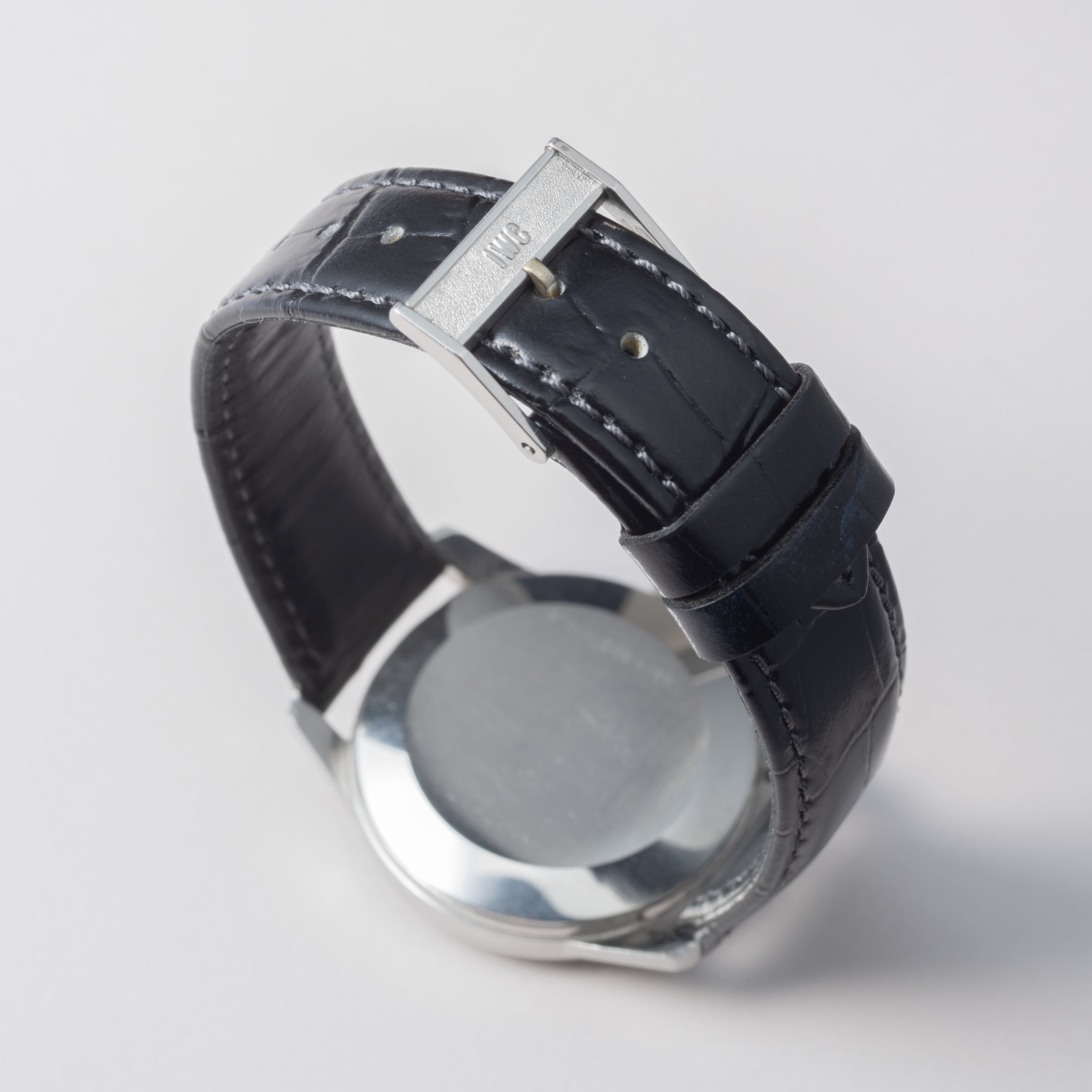 IWC ラウンドケース オートマチック 1969年製 Ref.R810AD グレーダイヤル 純正尾錠付き